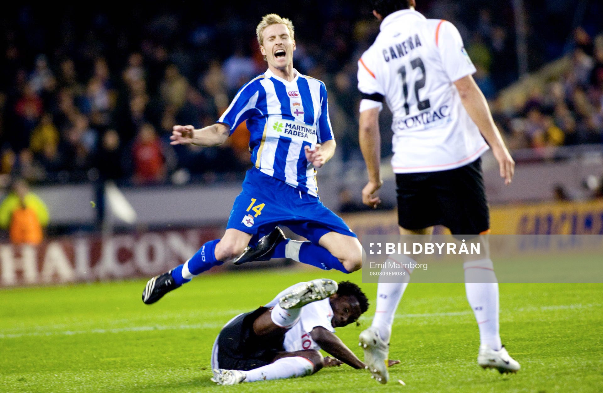 Fotboll, La Liga, Spansk liga, Valencia - Deportivo La