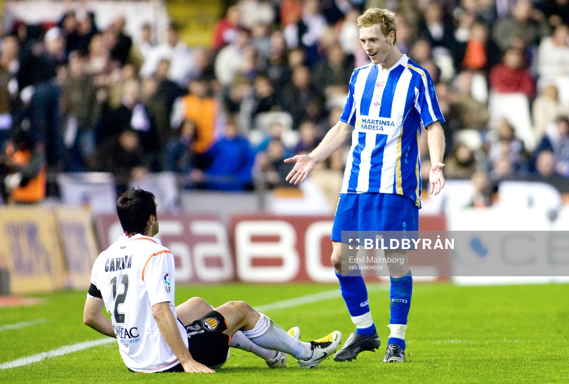 Fotboll, La Liga, Spansk liga, Valencia - Deportivo La