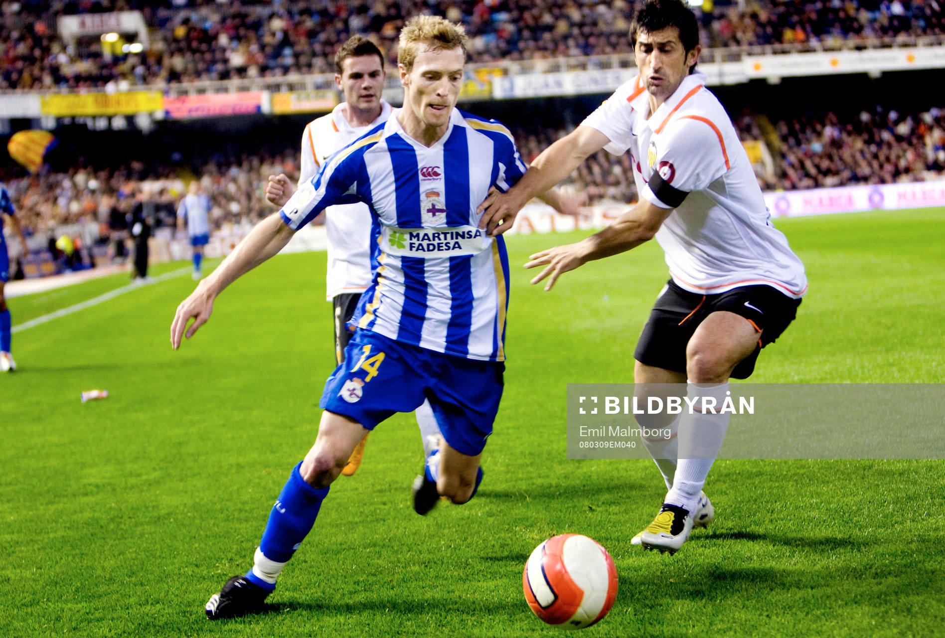 Fotboll, La Liga, Spansk liga, Valencia - Deportivo La