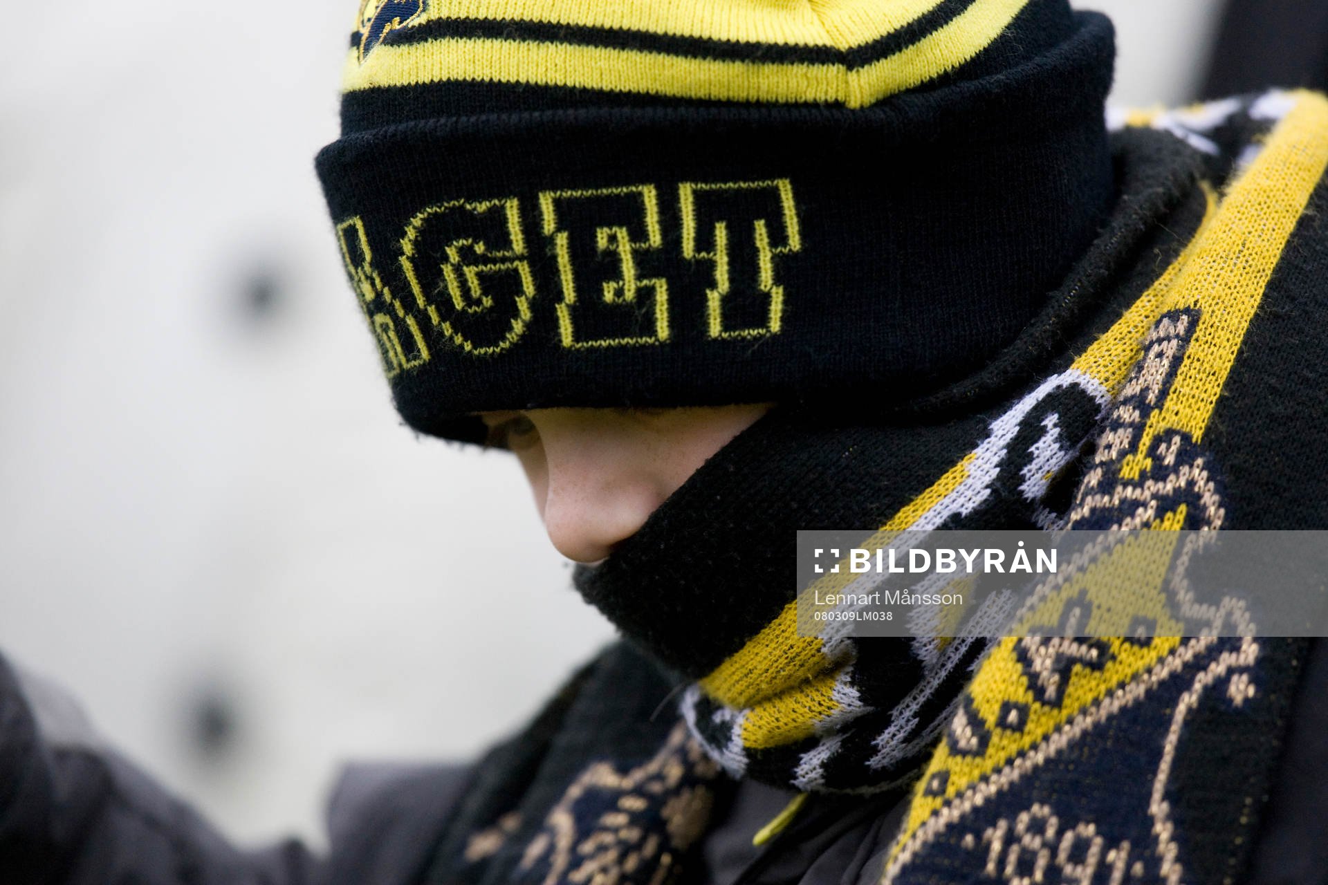 Både kallt och deppigt att vara AIK-supporter på