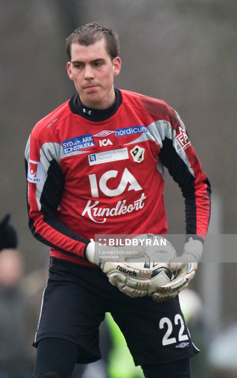 Magnus Sahlman, målvakt, Halmstad
