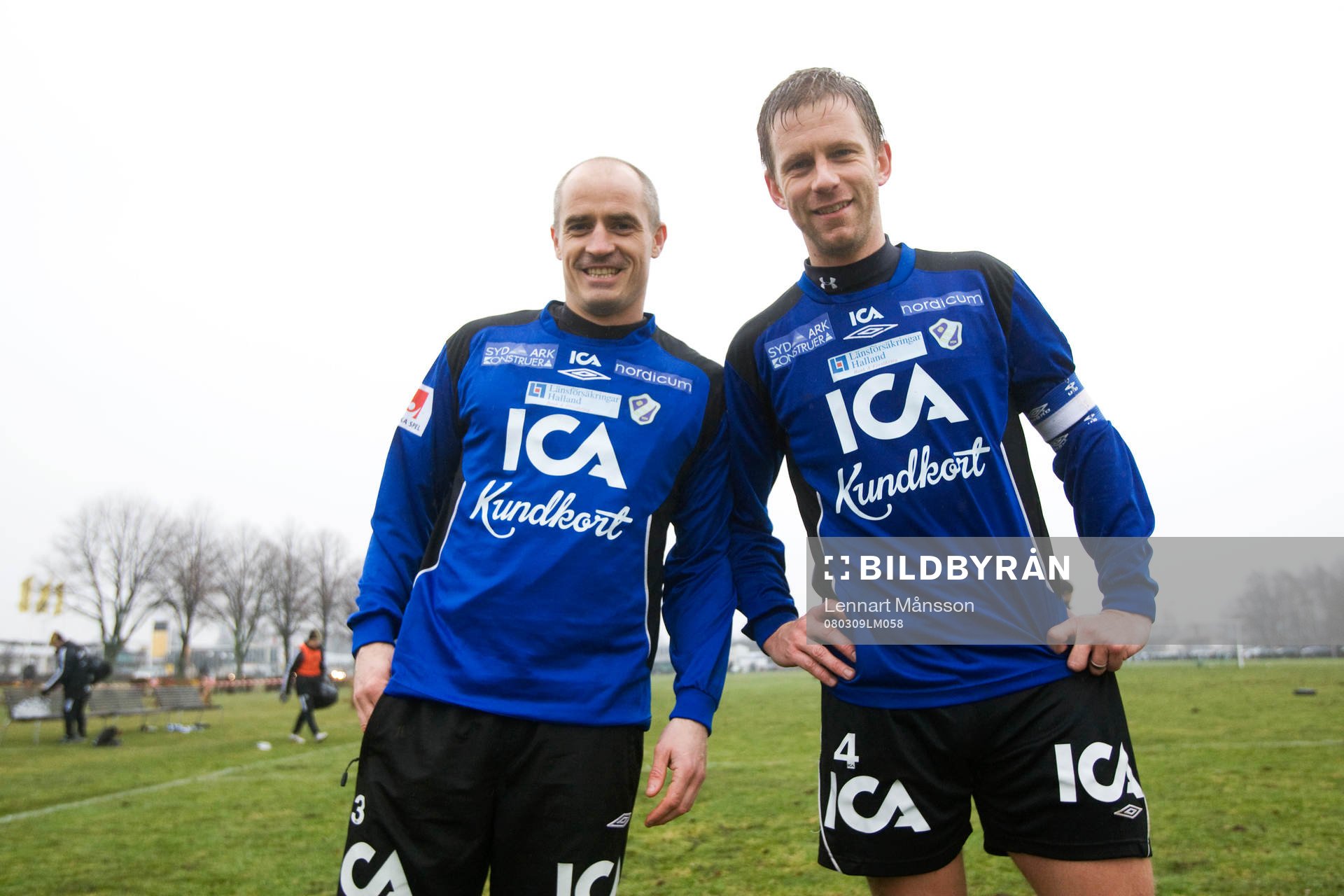  Två veteraner i HBK, Magnus Arvidsson och Tommy Jönsson.