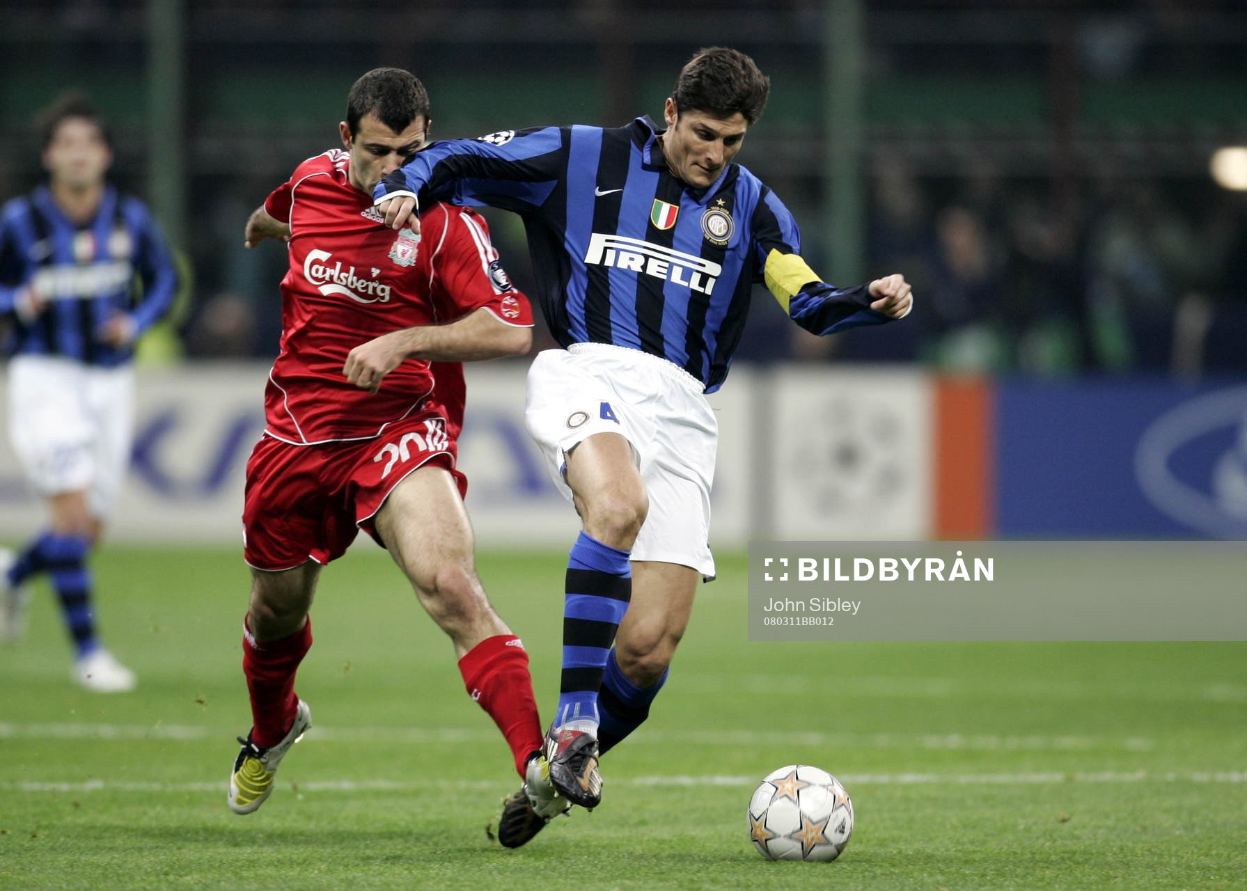 Javier Mascherano, Liverpool och Javier Zanetti, Inter