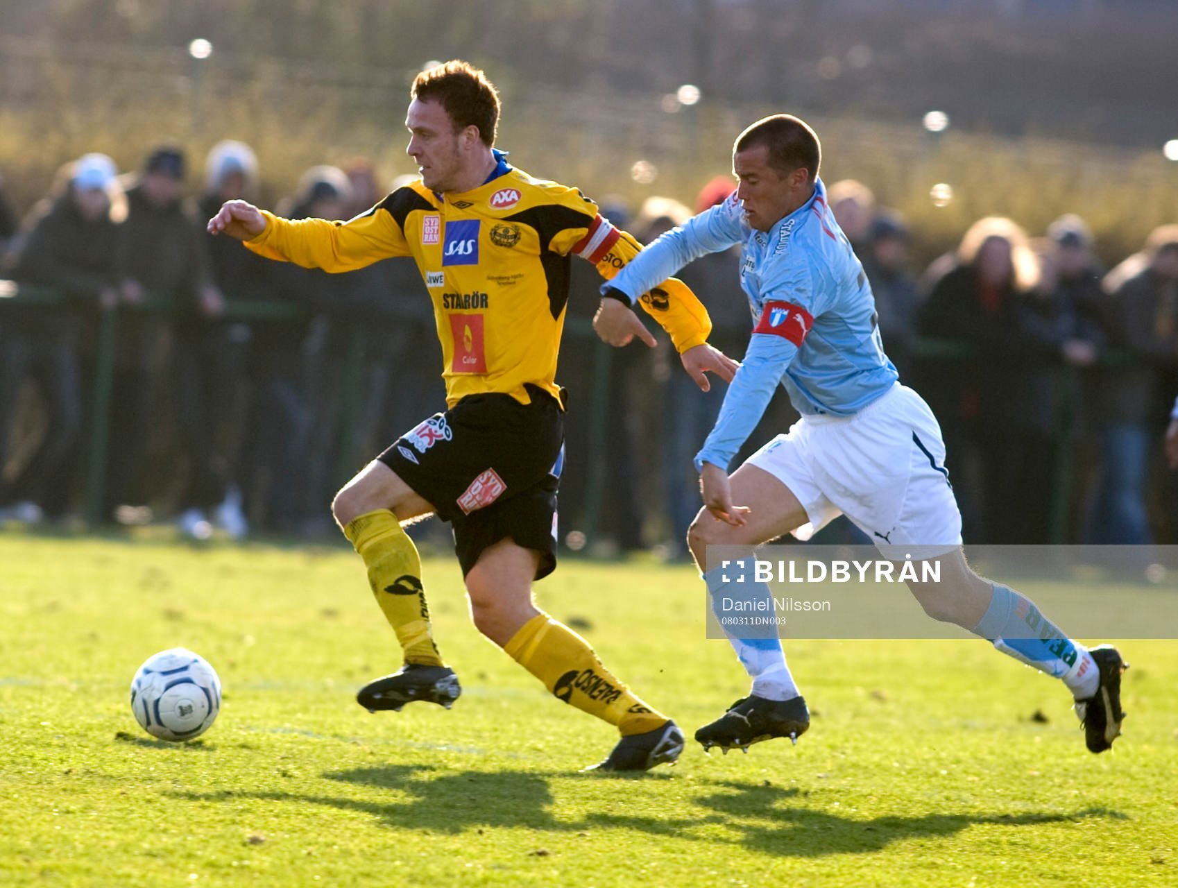 Daniel Andersson, Malmö och nr 10. Mjällby