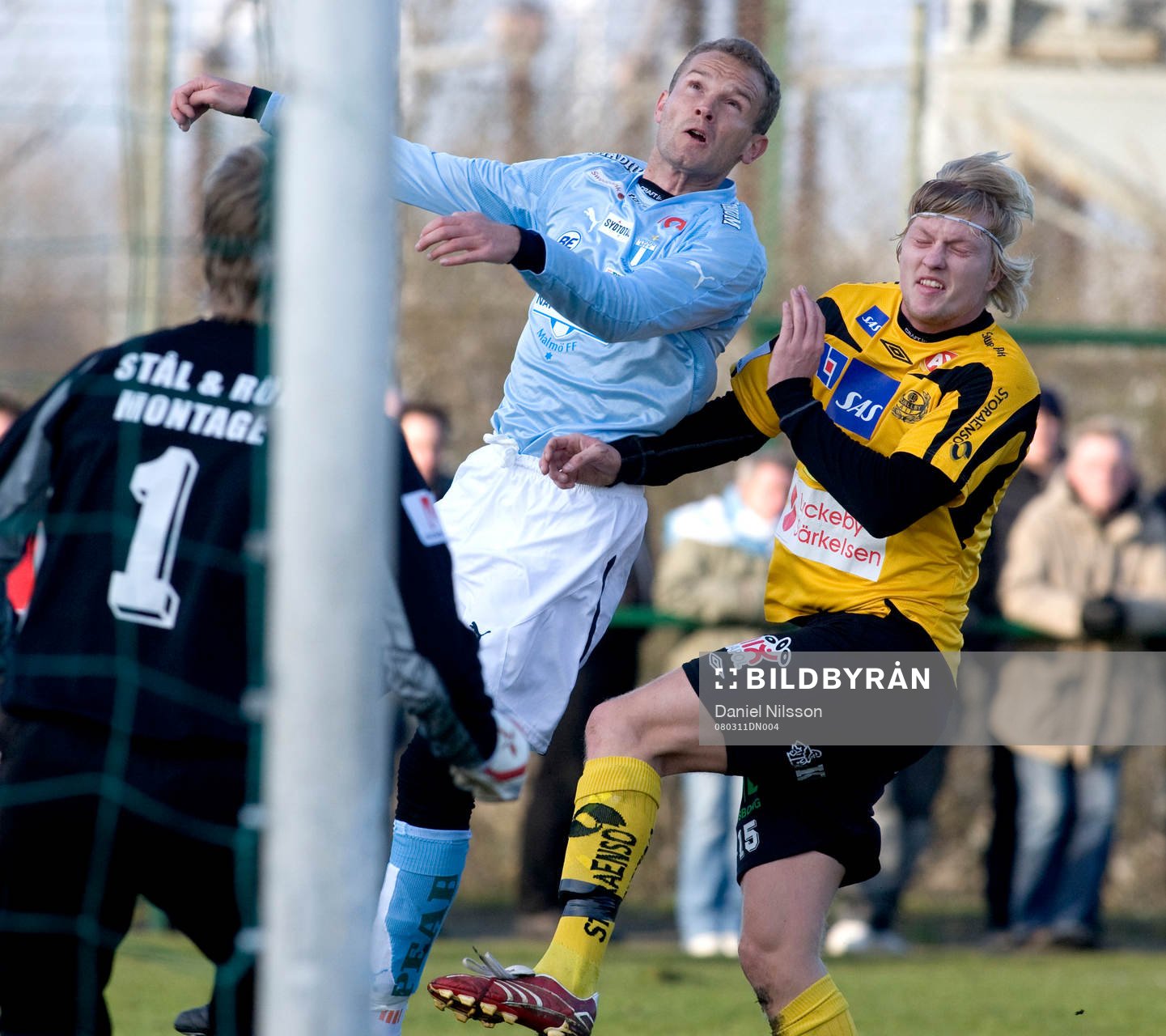 Jonathan Johansson, Malmö och Robin Cederberg, Mjällby