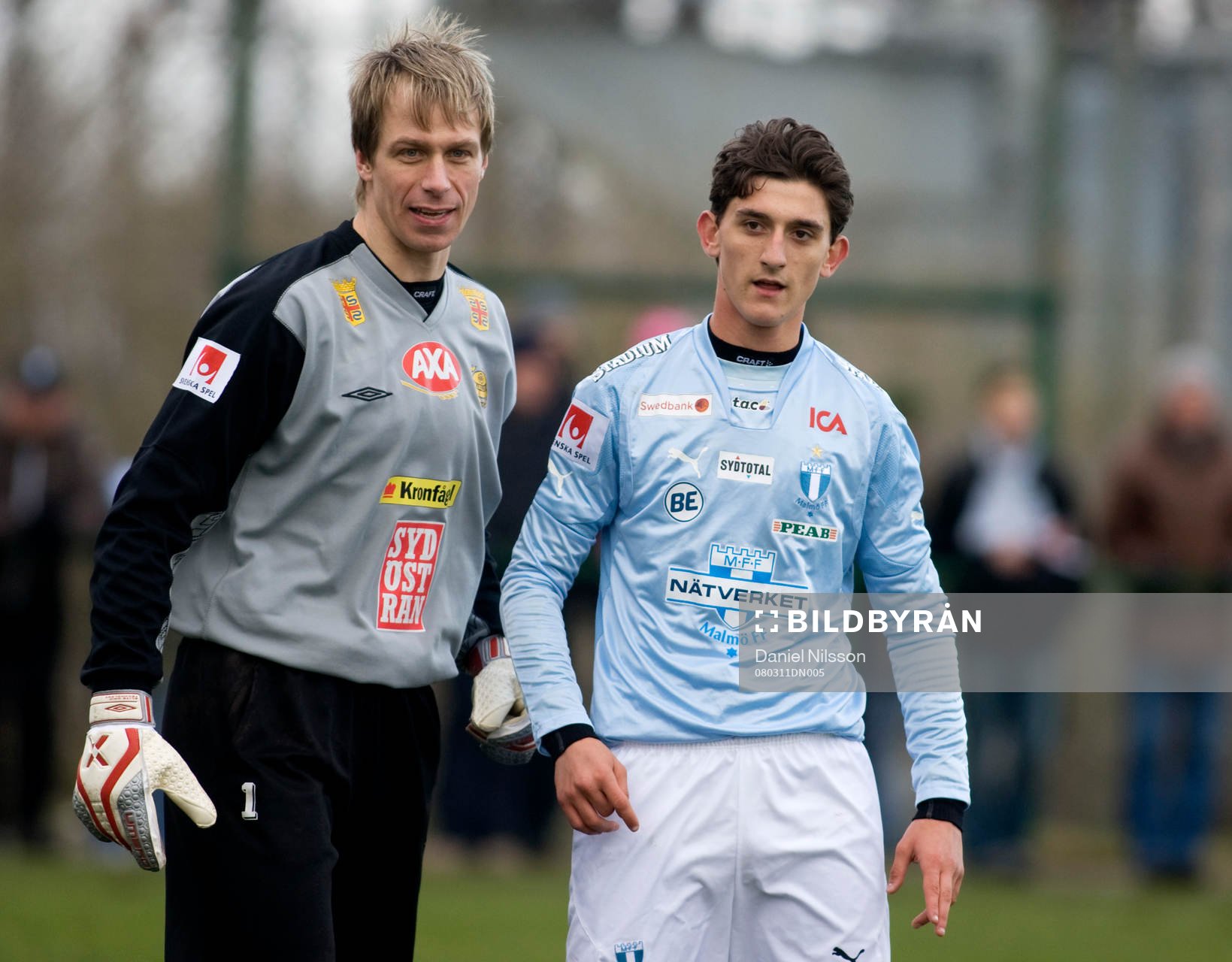 Agon Mehmeti, Malmö och Mattias Asper, (målvakt) Mjällby