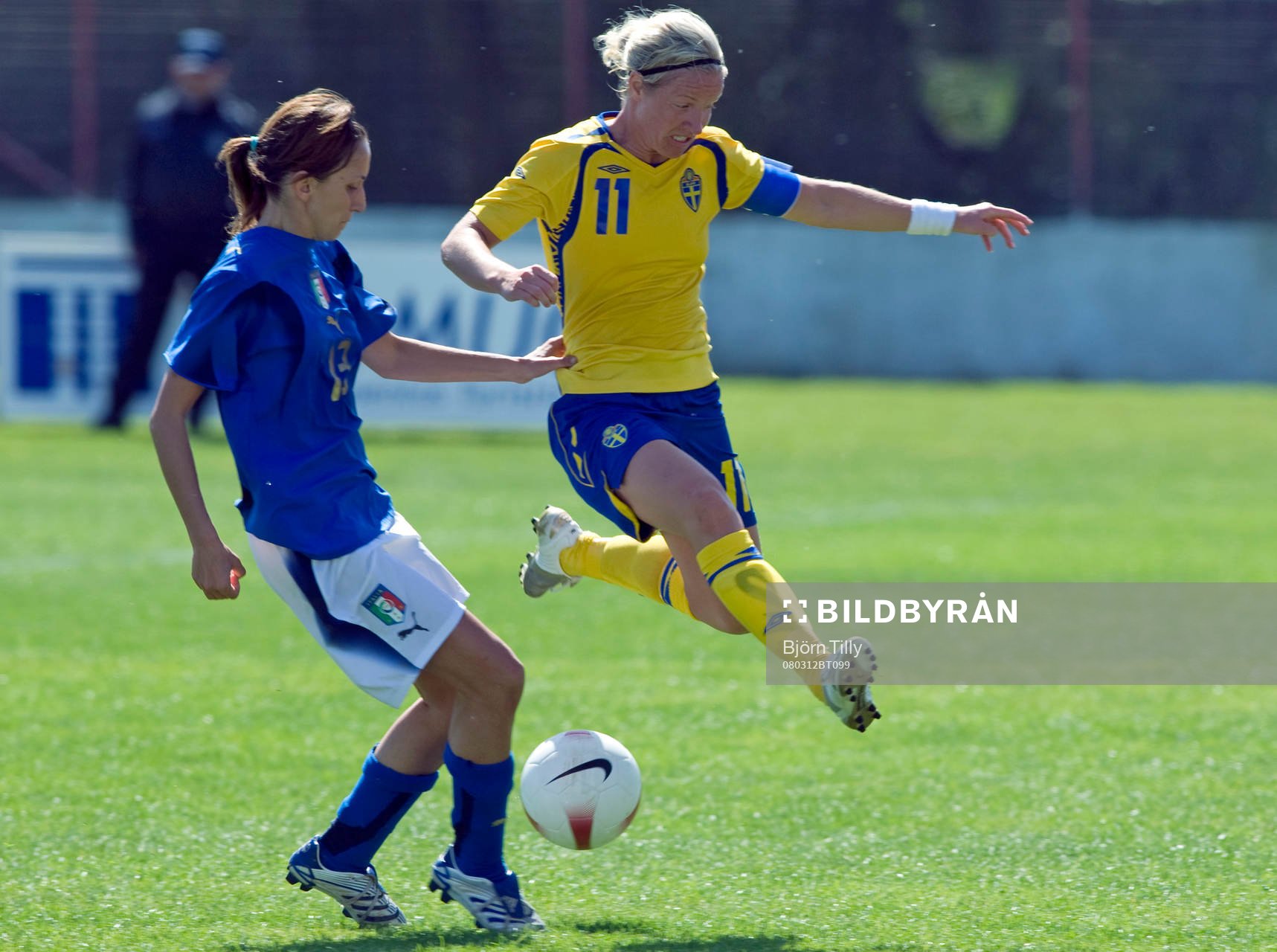 Giorgia Mota, Italien, och Victoria Svensson, Sverige