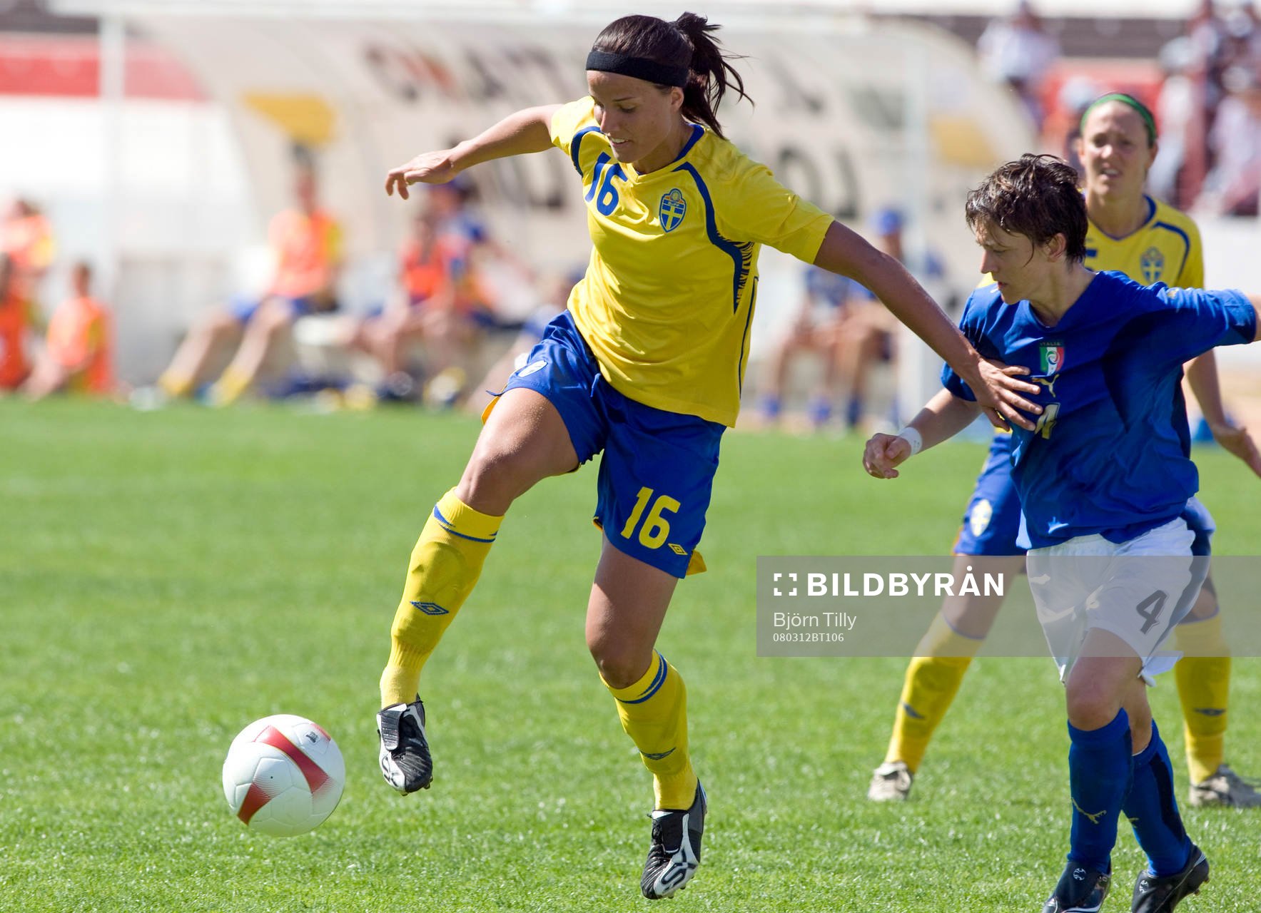 Jessica Landström, Sverige, och Alessia Tuttino, Italien