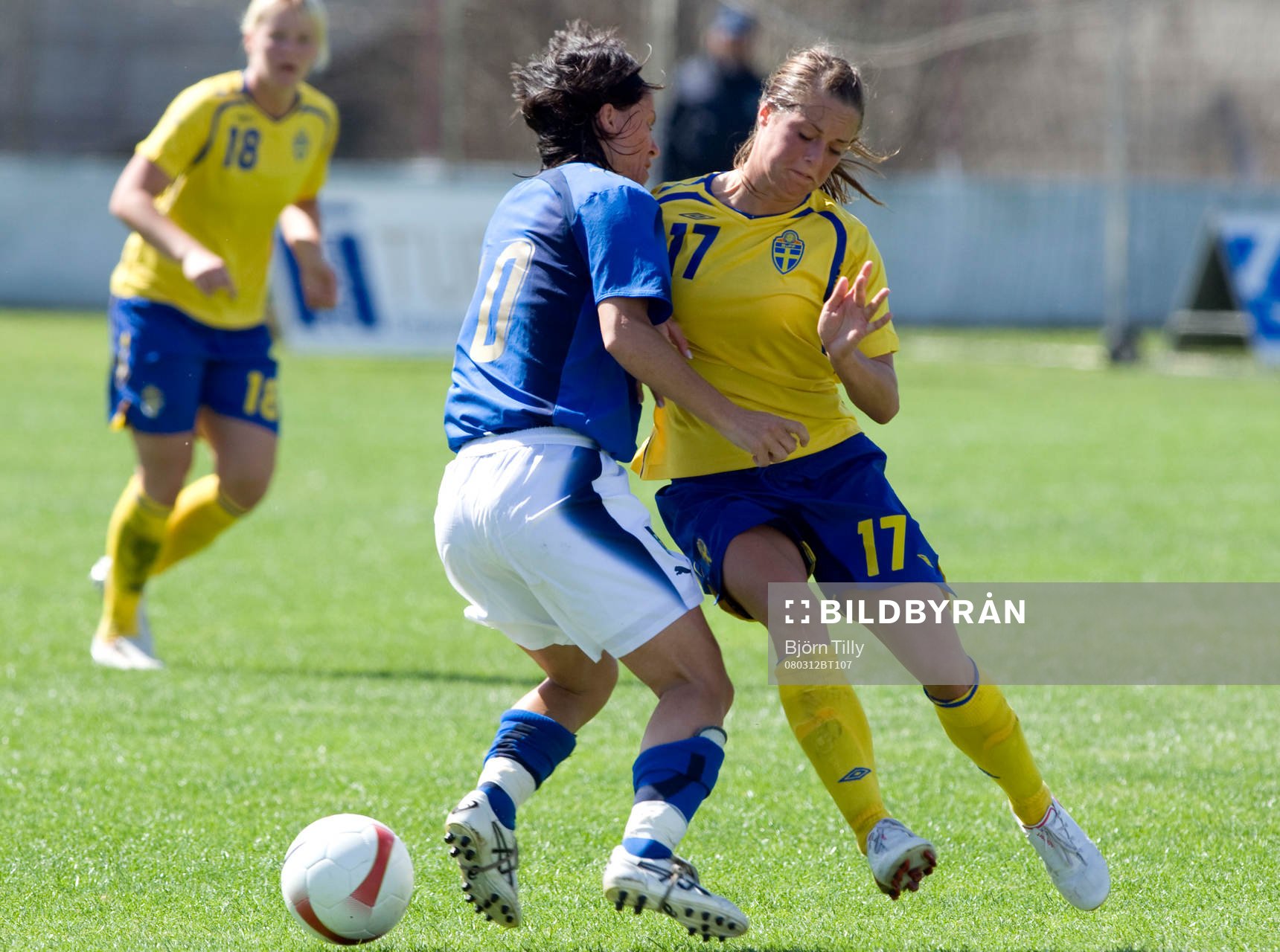 Tatiana Zorri, Italien, och Johanna Almgren, Sverige