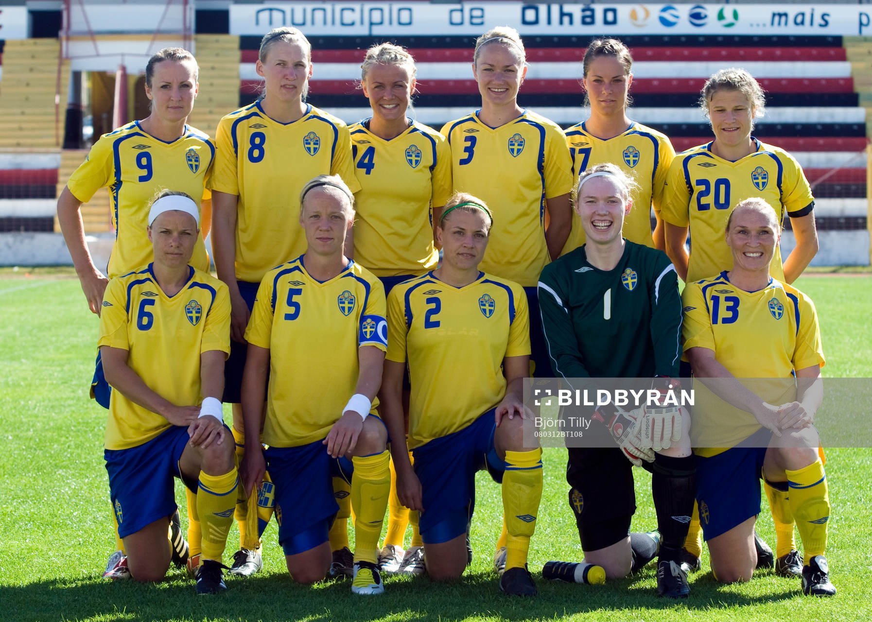  Sveriges startelva. Lagbild.
