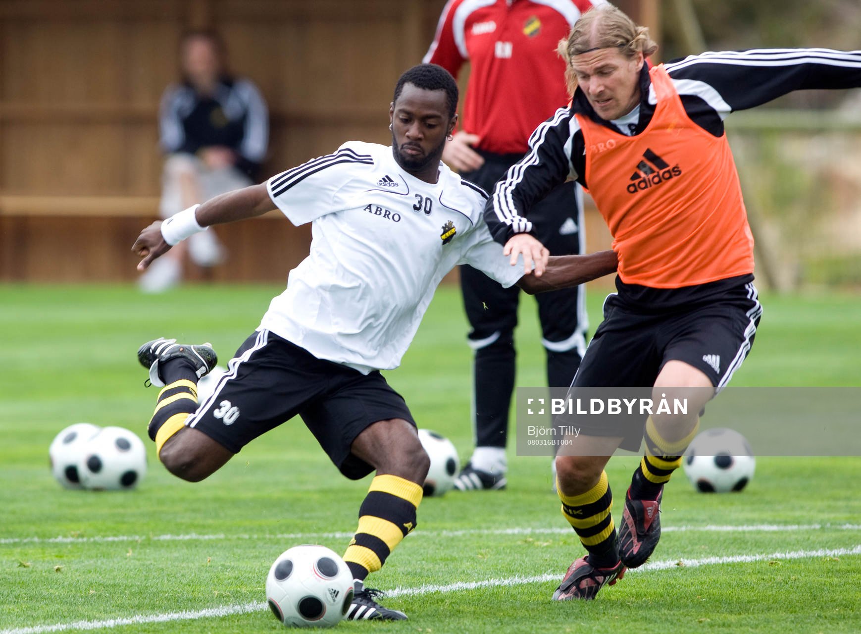 Dulee Johnson och Daniel Tjernström
