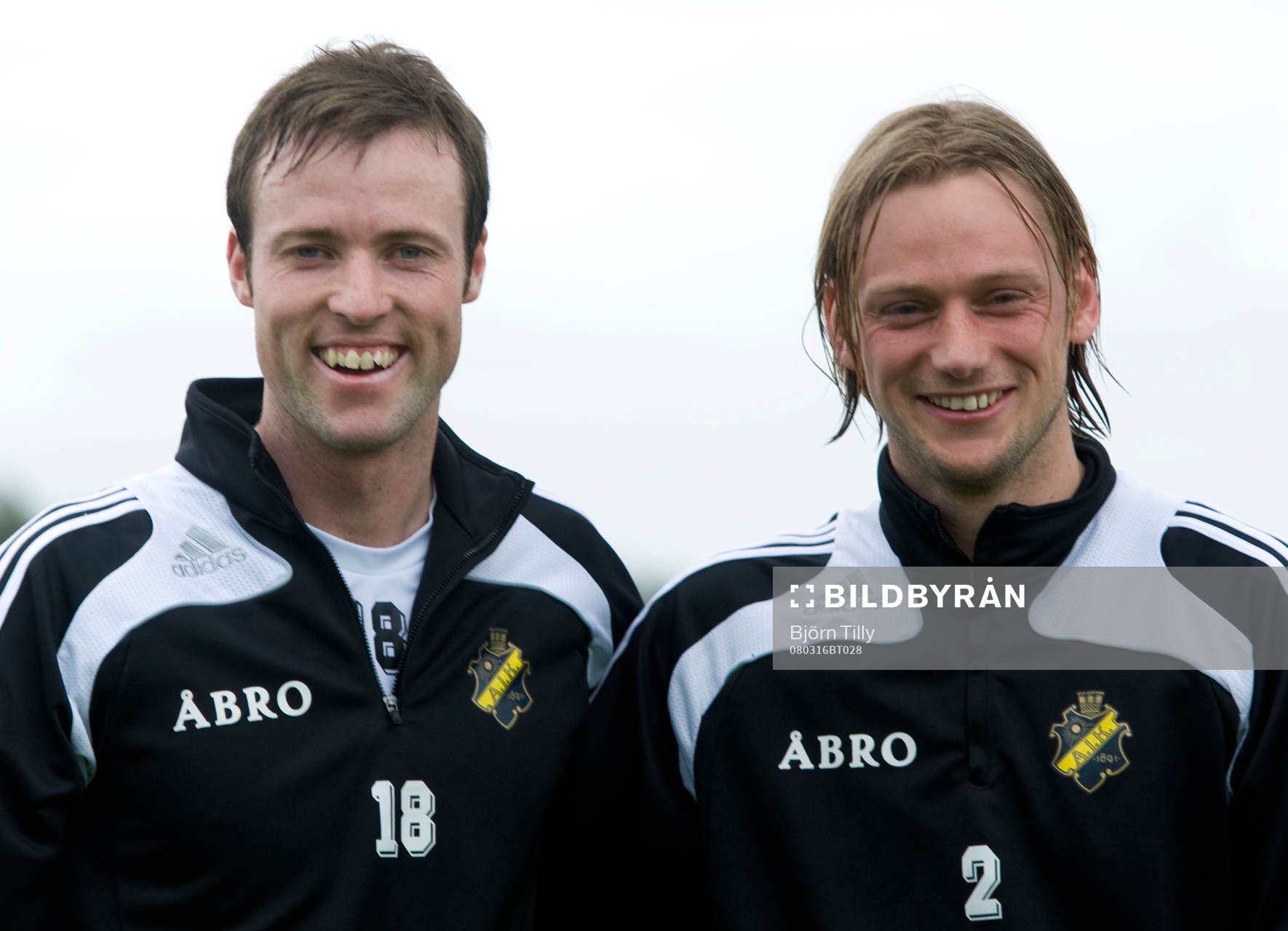 Markus Jonsson, AIK, och Patrik Karlsson, AIK