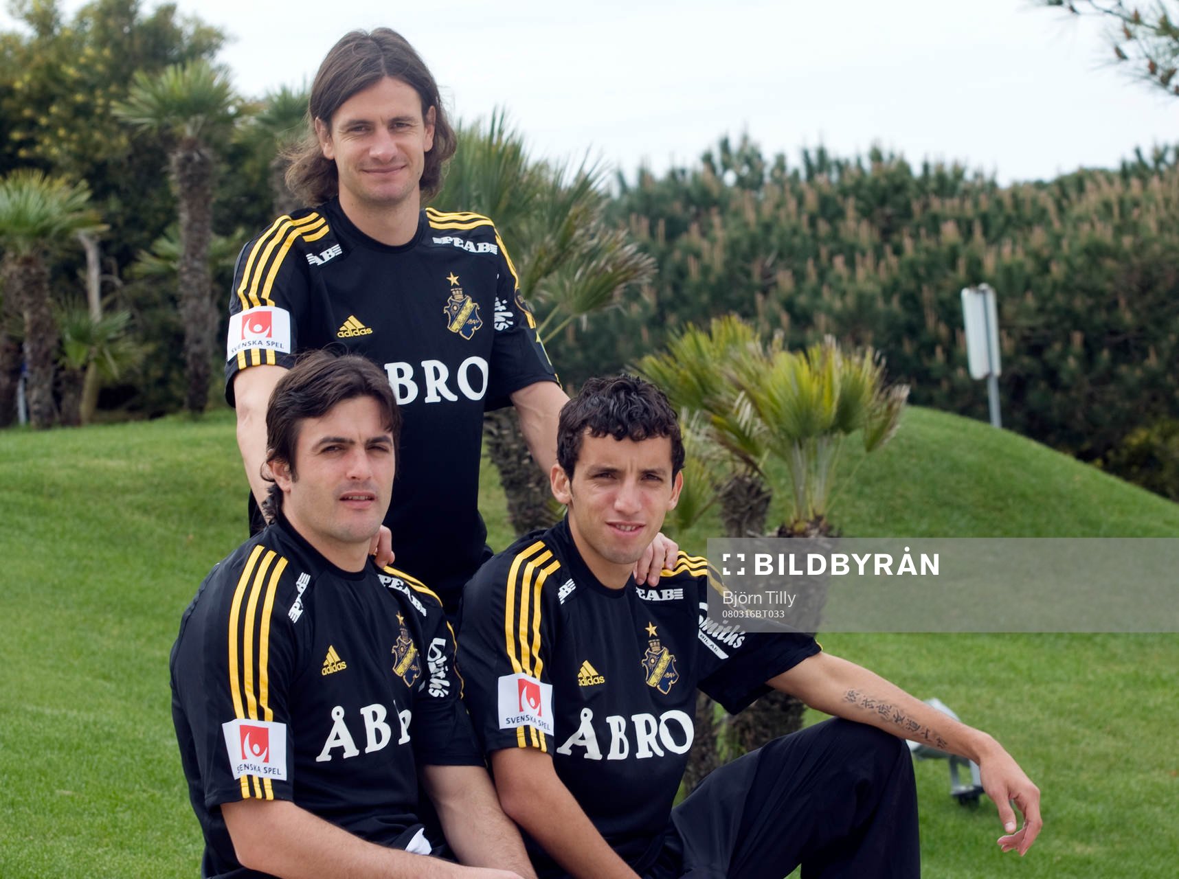Lukas Valdemarin, Iván Obolo och Jorge Ortiz