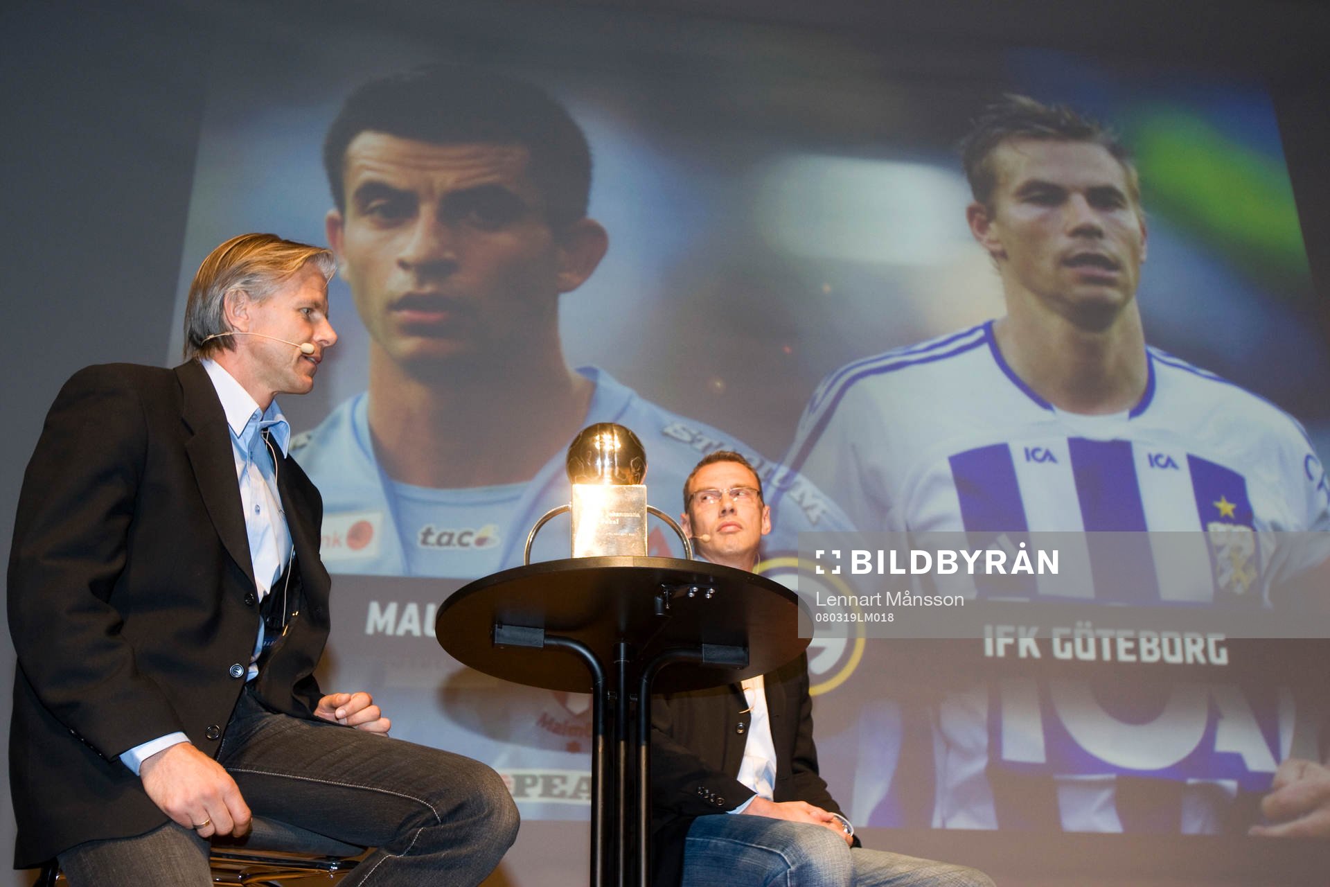 Roland Nilsson, Malmö FF och Jonas Olsson, IFK Göteborg