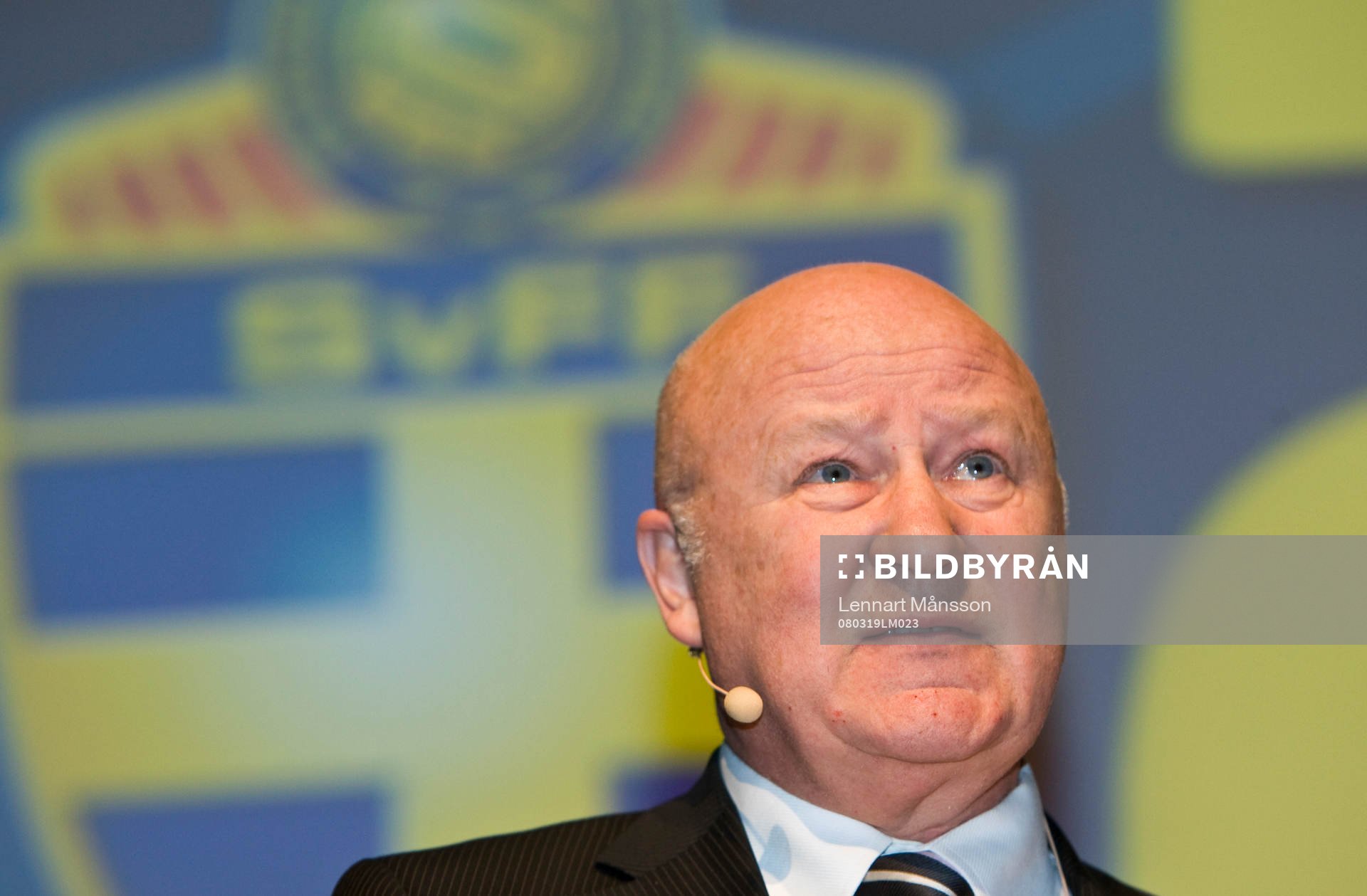 Lars-Åke Lagrell, ordförande, Svenska Fotbollförbundet