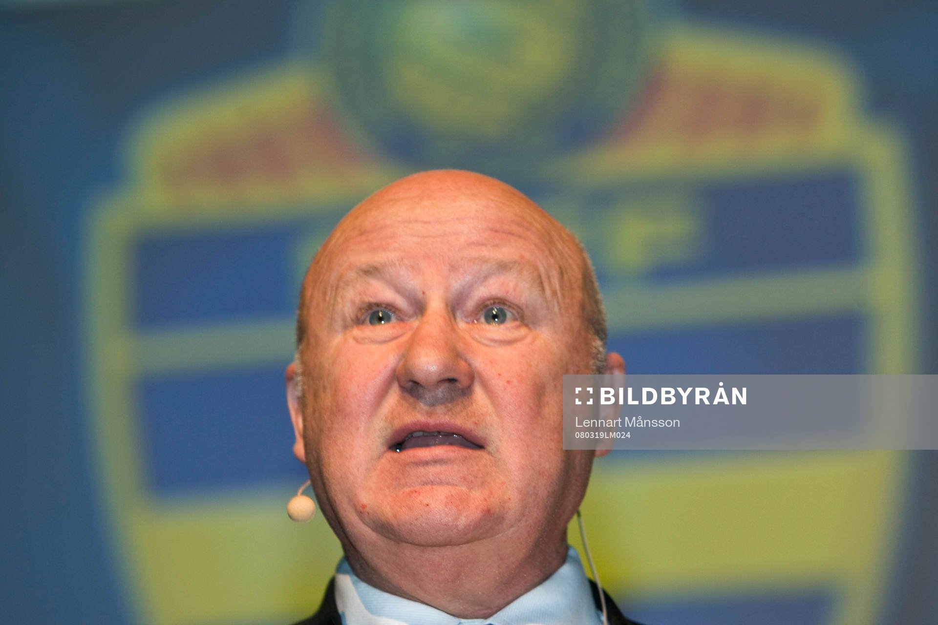  Lars-Åke Lagrell, ordförande, Svenska Fotbollförbundet.