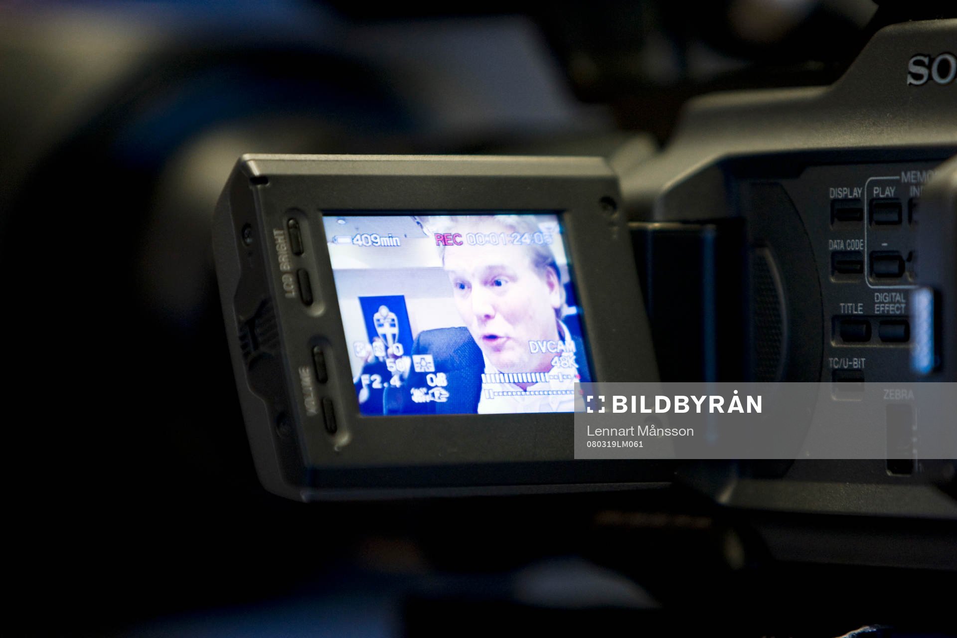 Videokamera, video, tvskärm