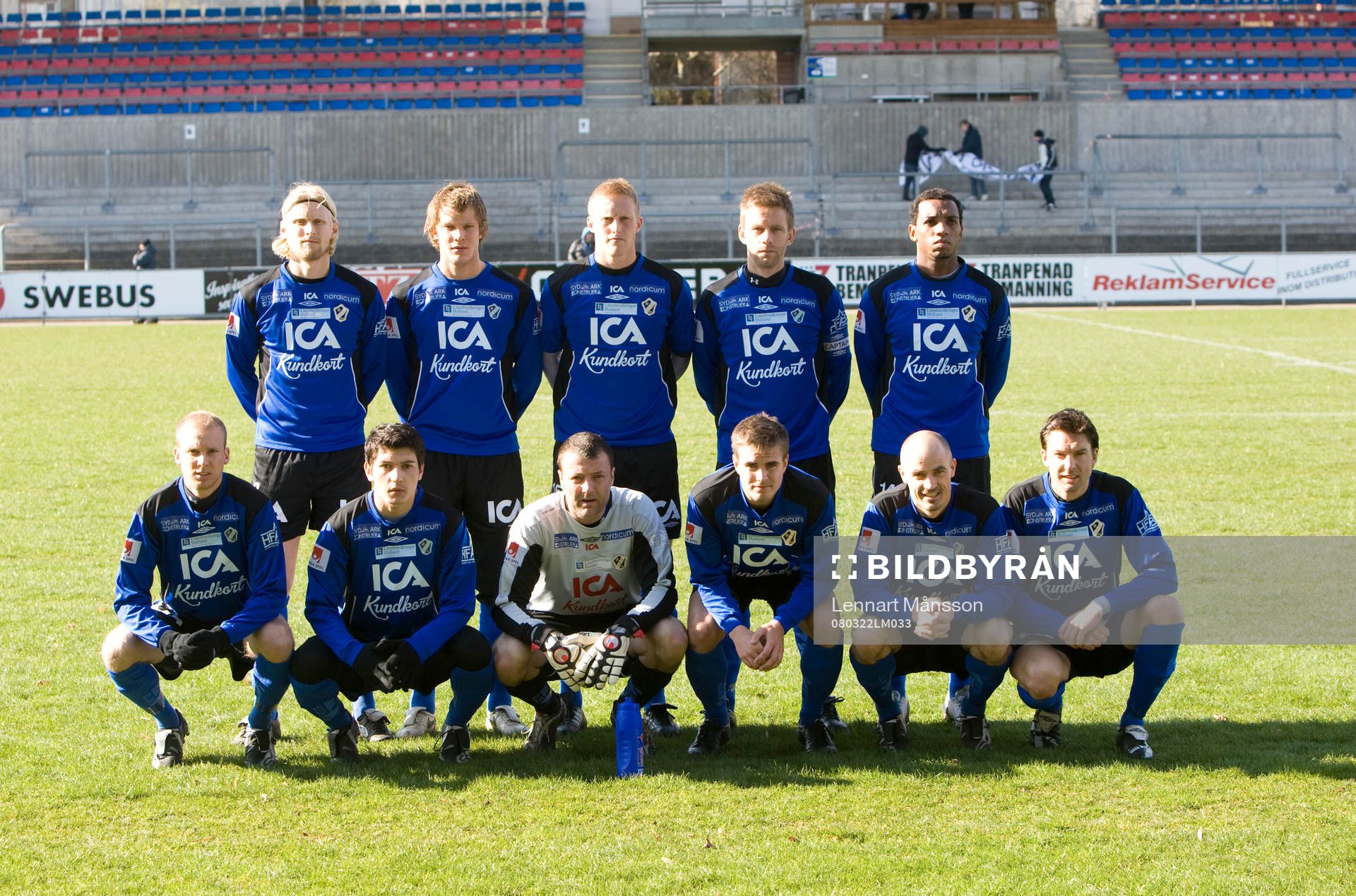 Halmstads startelva, lagbild