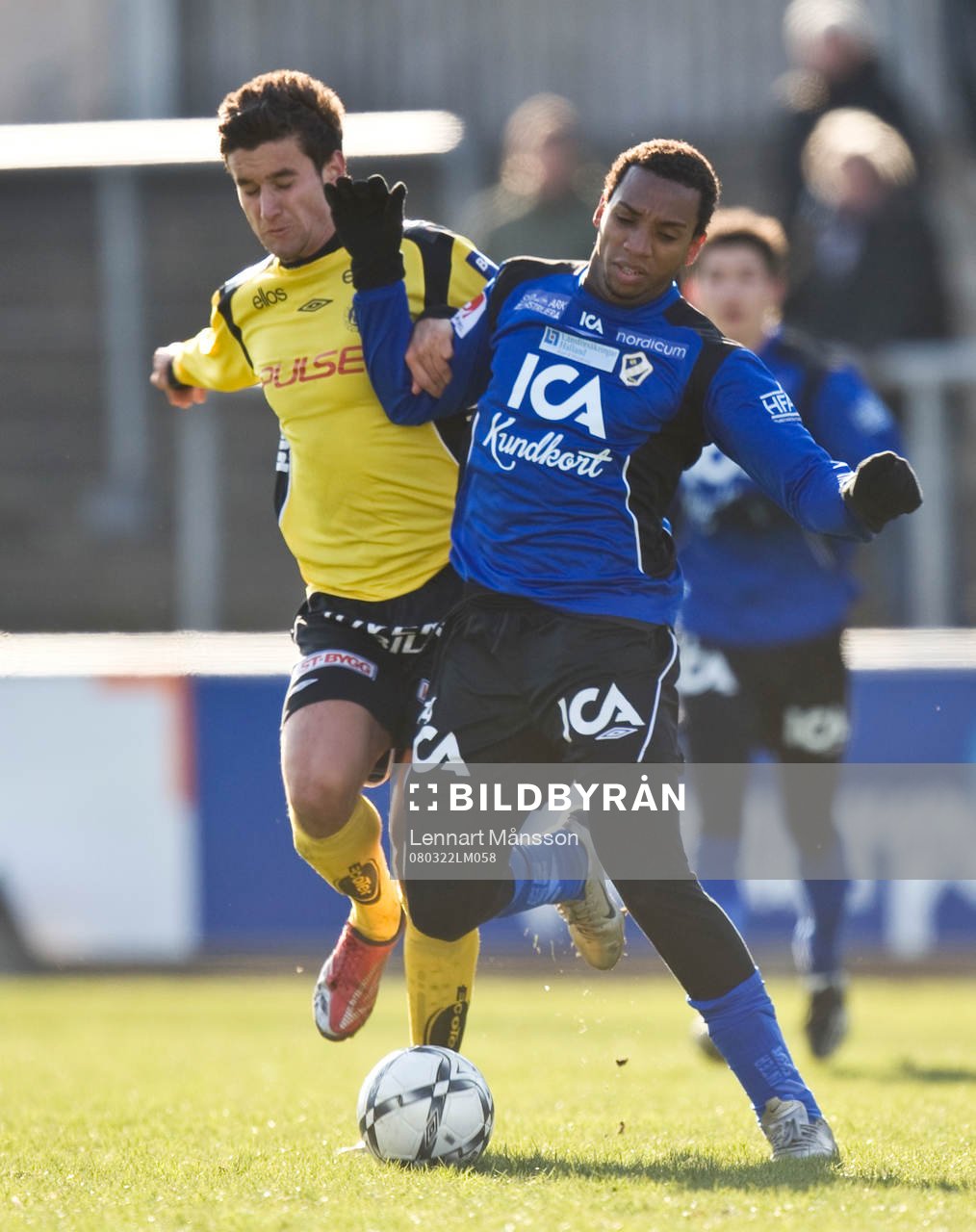 Anselmo, Halmstad och Elmin Kurbegovic, Elfsborg
