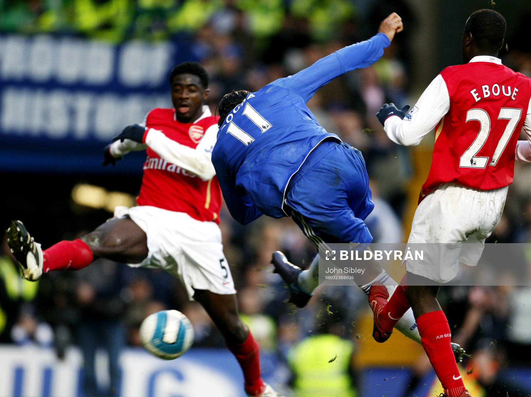 Didier Drogba, Chelsea, gör mål