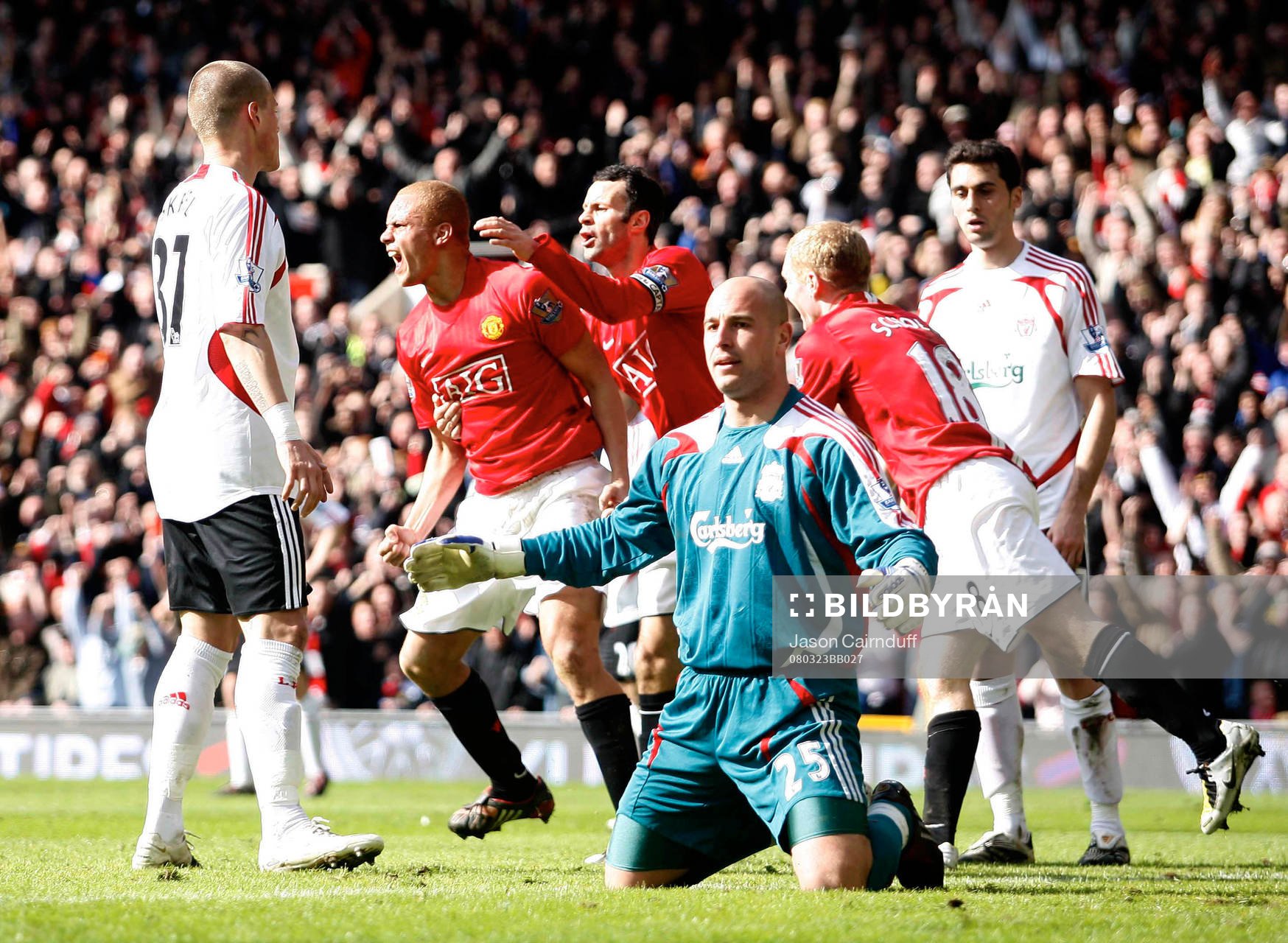 Fotboll, engelsk, Premier League, Manchester United -