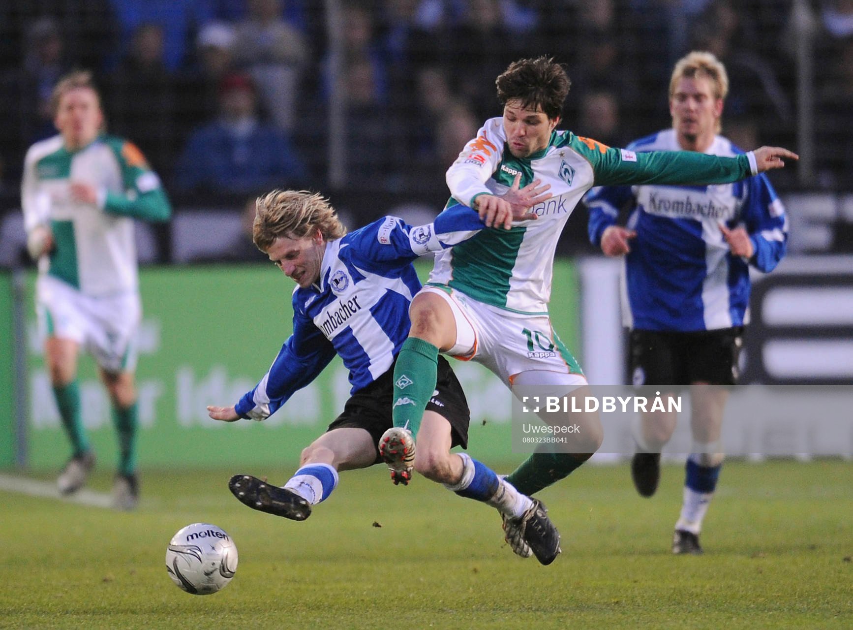 Fotboll, tysk, Bundesliga, Arminia Bielefeld -  Werder