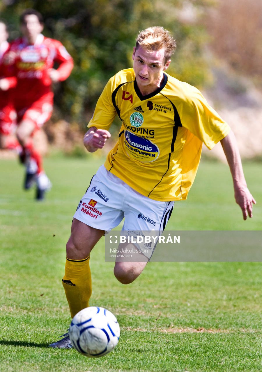 Fotboll, träningsmatch, Enköping - Jaro