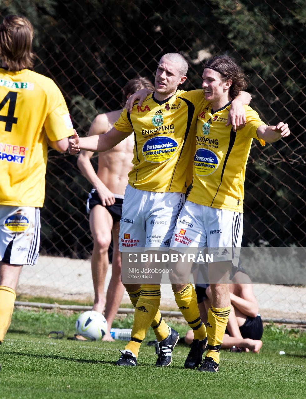 Anders Lindberg, Eric Hammar, Enköping, jubel