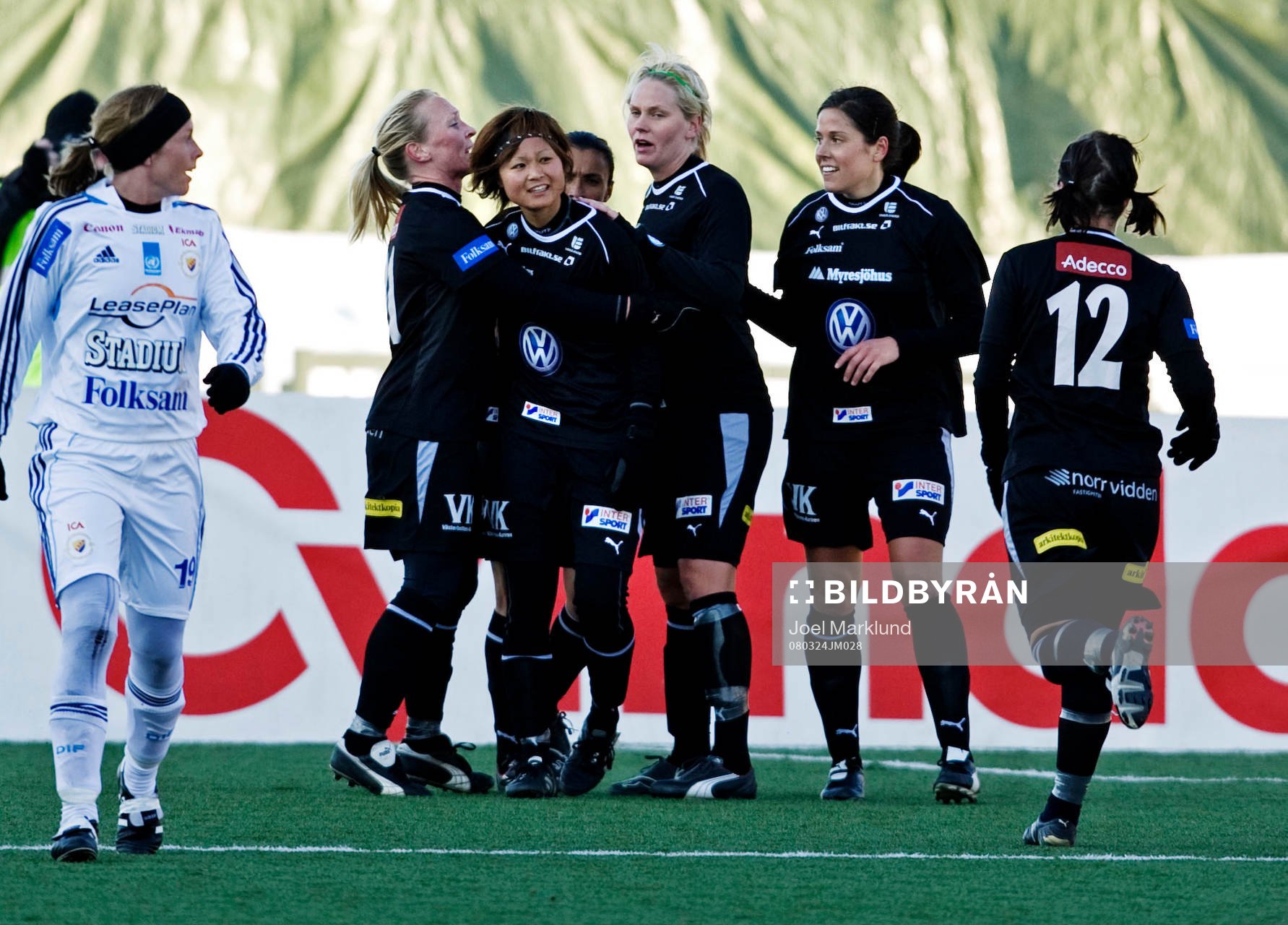 Mami Yamaguchi, Umeå, gjorde mål i sin debut