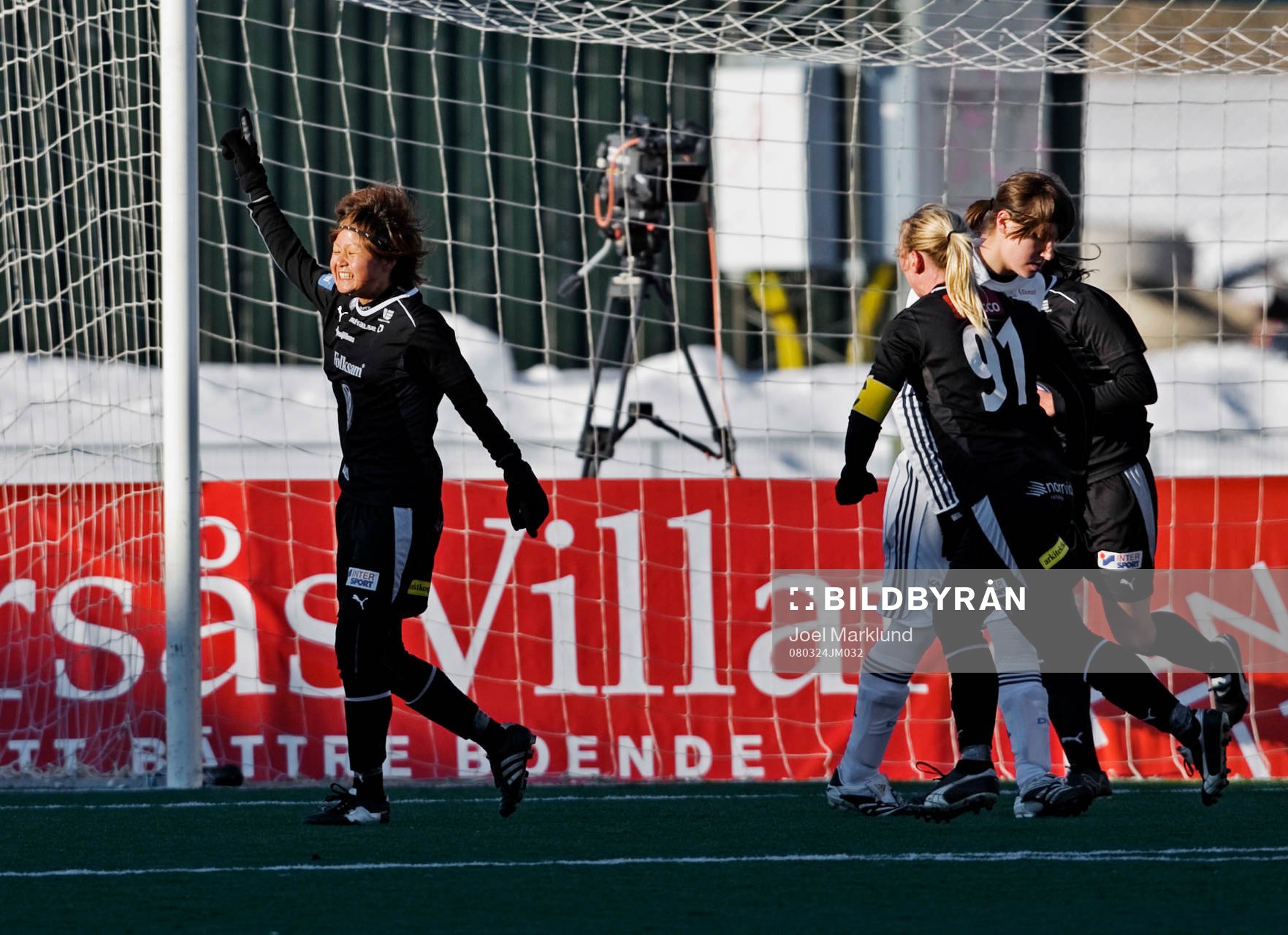 Mami Yamaguchi, Umeå, gjorde mål