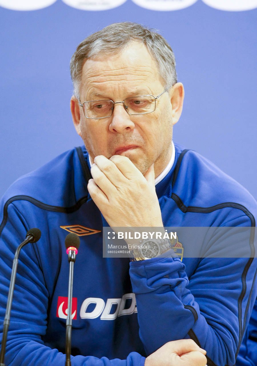  Lars Lagerbäck, förbundskapten.
