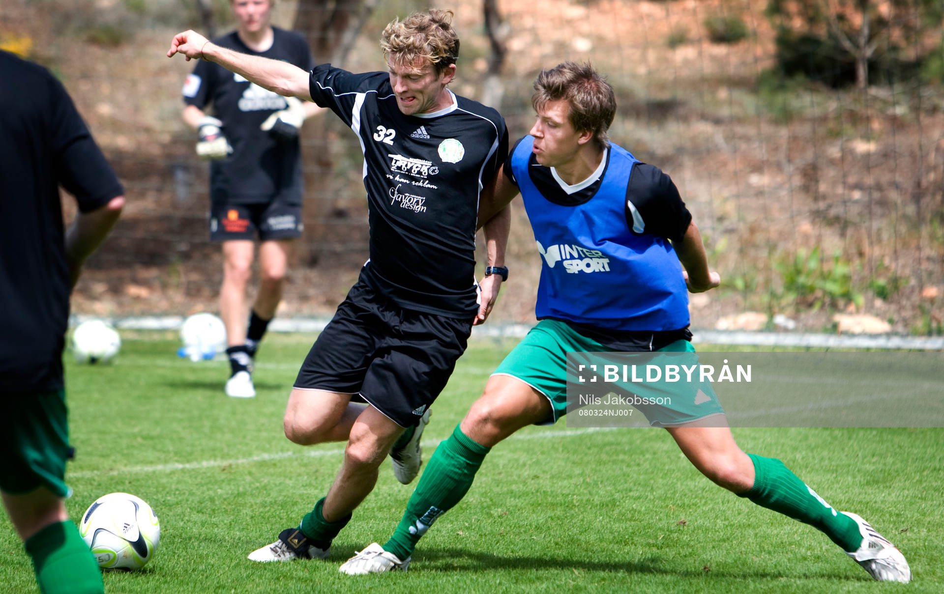 Jesper Blomqvist, tränare, var med och spelade på