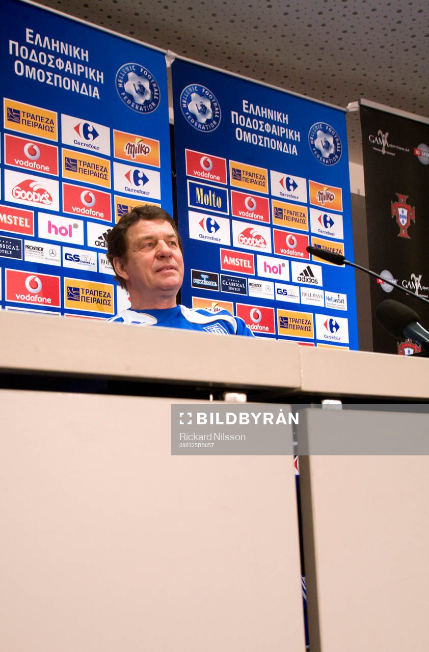 Otto Rehhagel, förbundskapten, Grekland