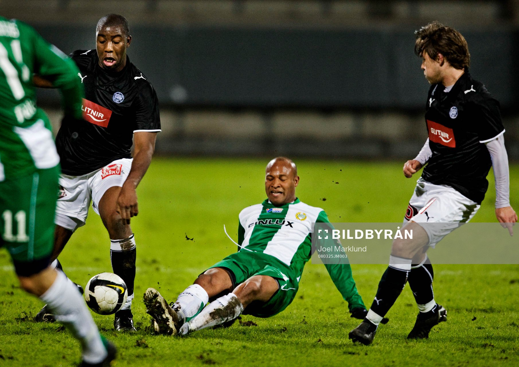 Christian Traoré, Hammarby, faller platt