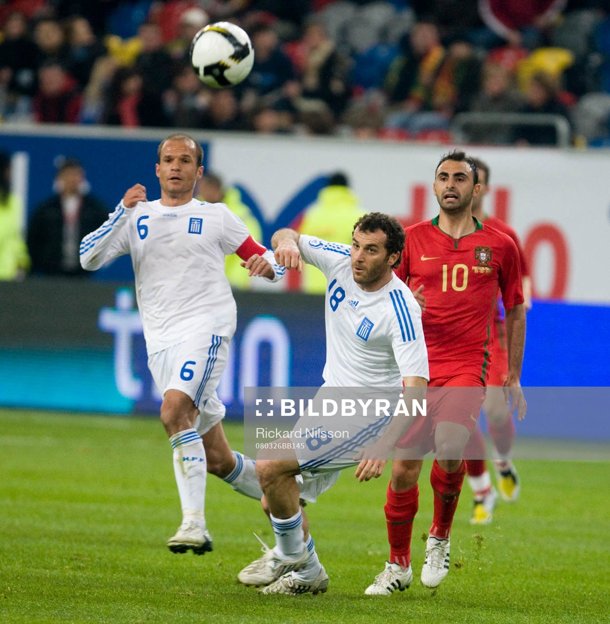 Basinas, Goumas, Grekland och Carlos Martins, Portugal