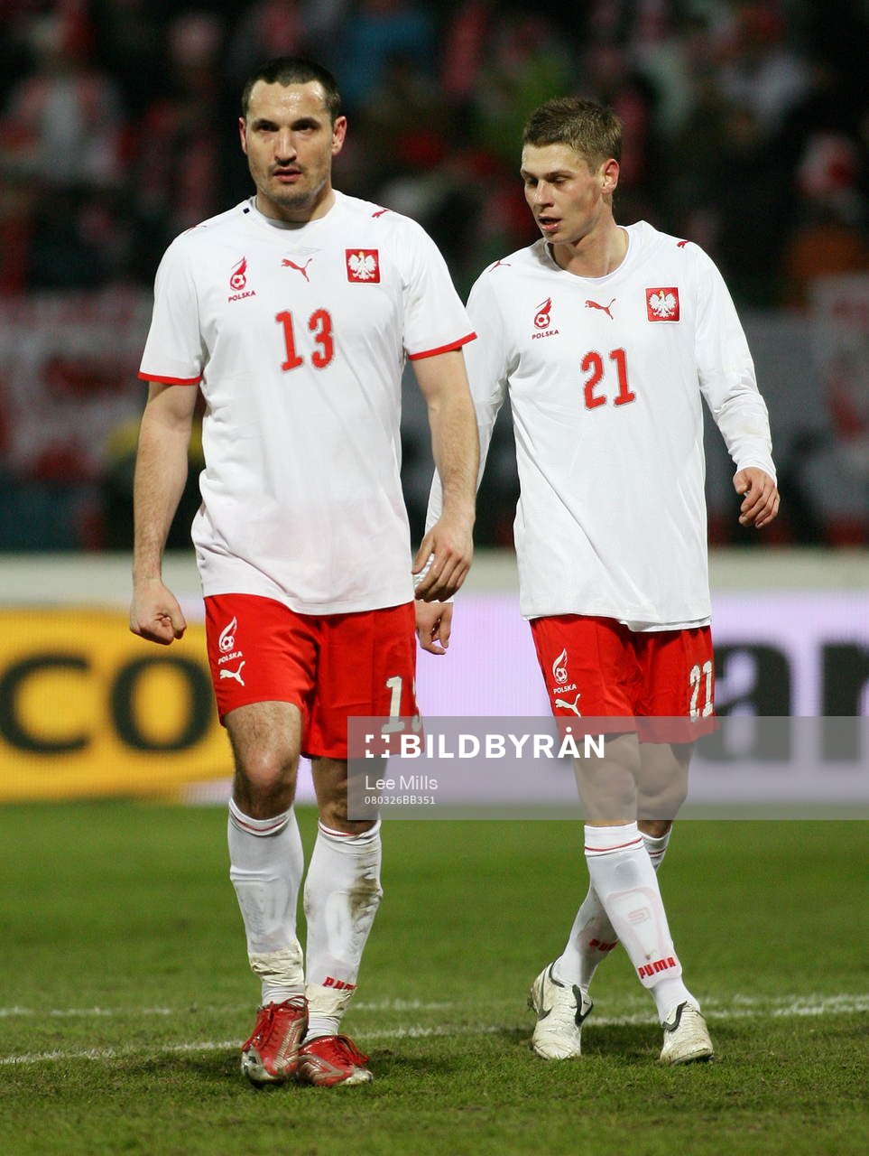 Marcin Wasilewski och Lukasz Piszczek.