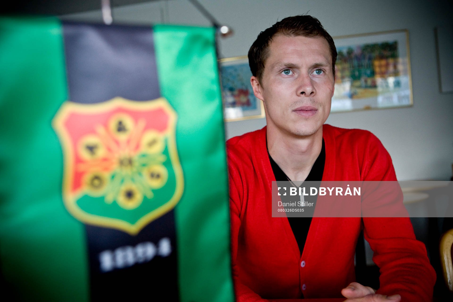 Fredrik Lundgren, lagkapten i Gais