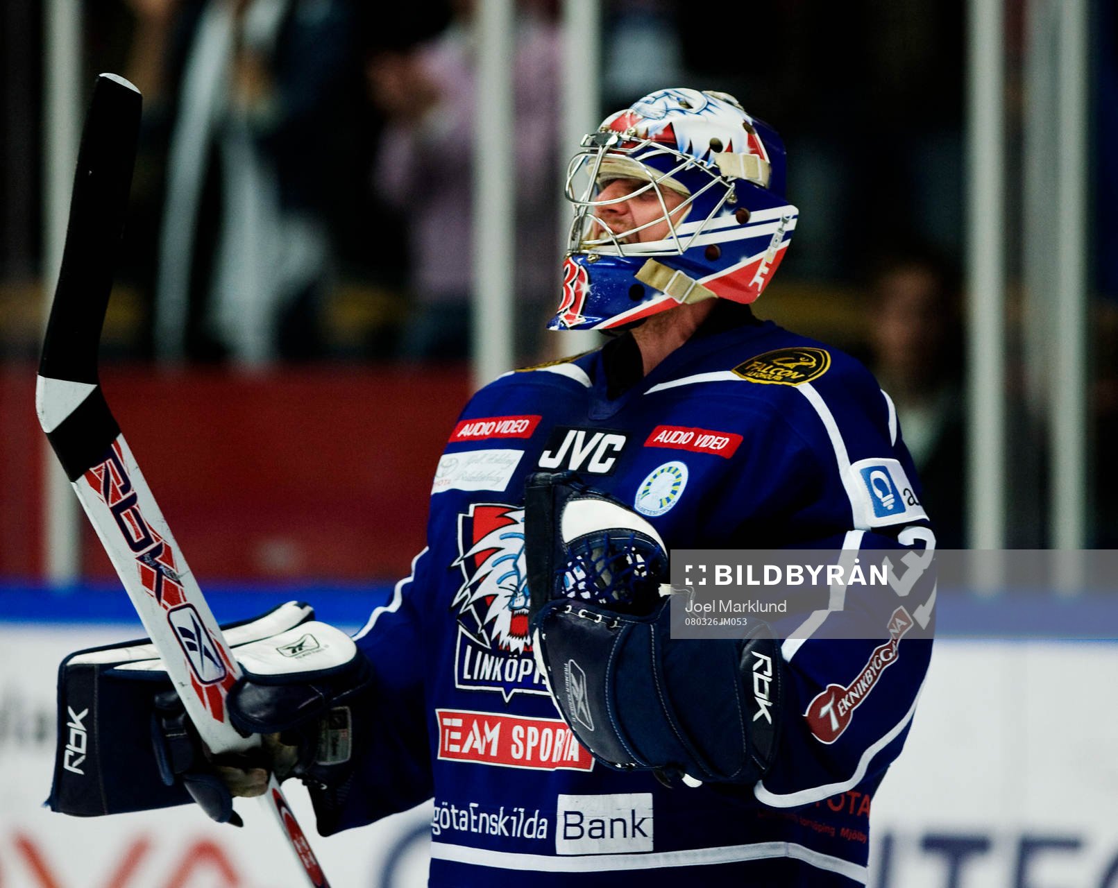 Rastislav Stana, målvakt, Linköping, jubel
