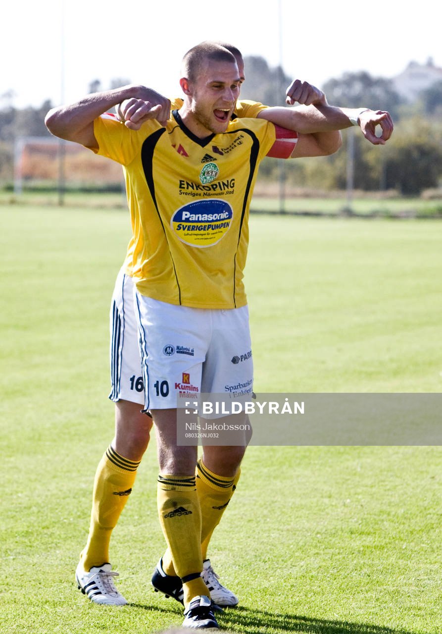 Anders Lindberg, jubel, Enköping