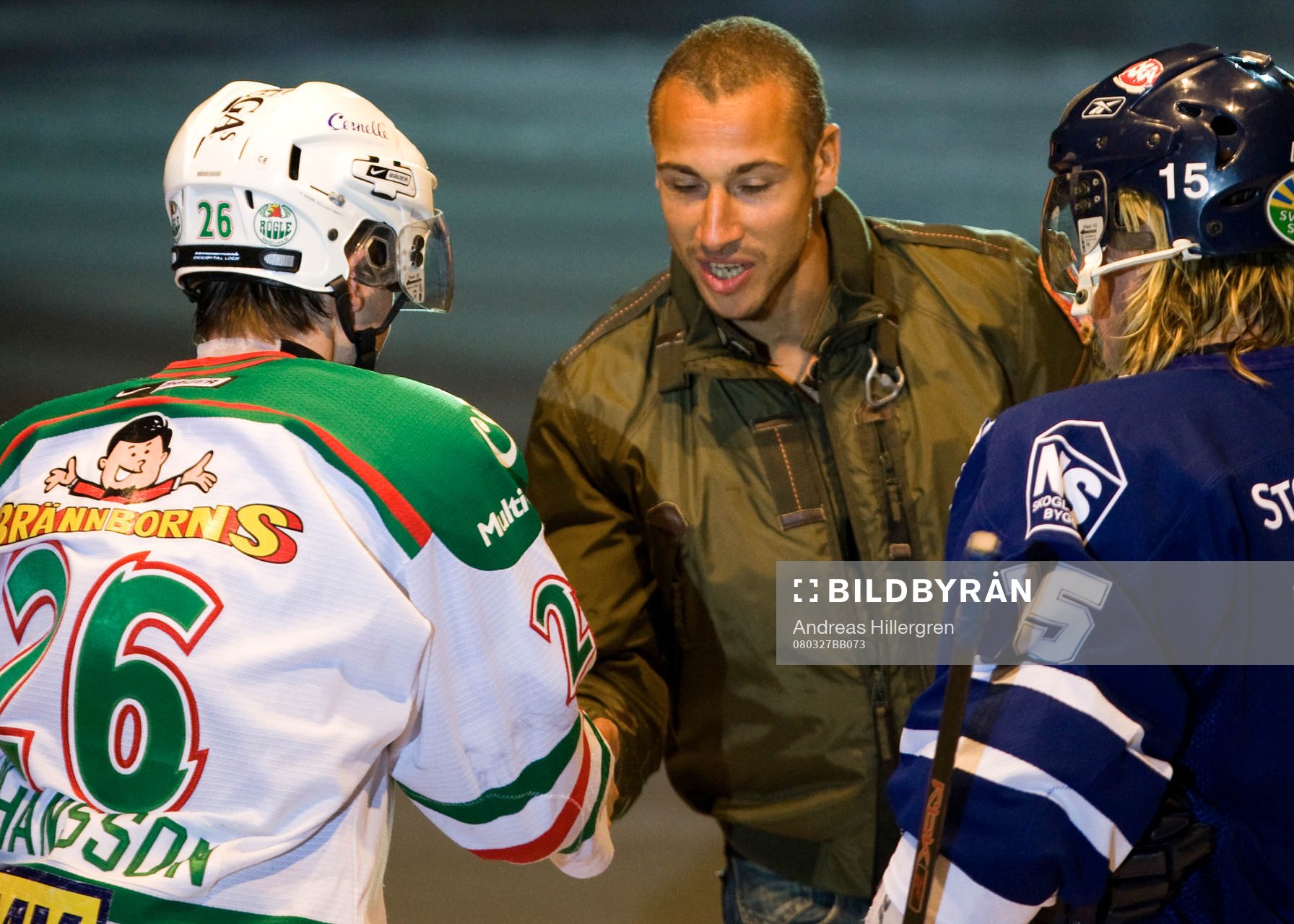 Henrik Larsson, Helsingborg, levererade dagens matchpuck