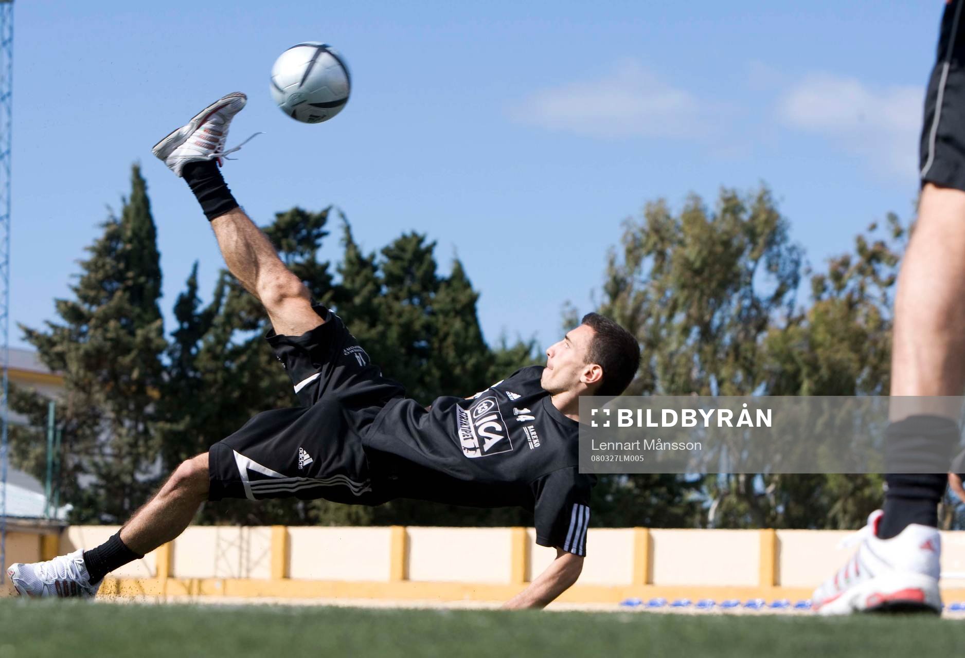 Fotbollstennis, brassespark av Burim Rexhepi