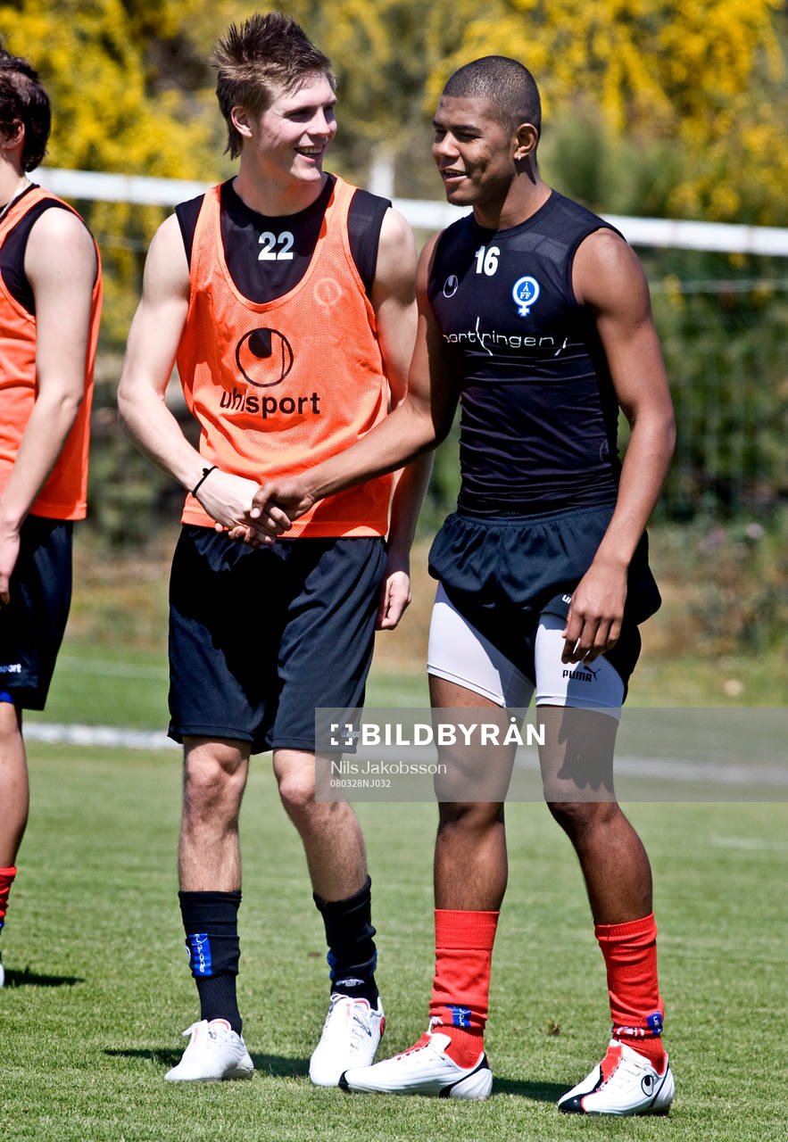 Felix Ahlström och Ricardo Santos
