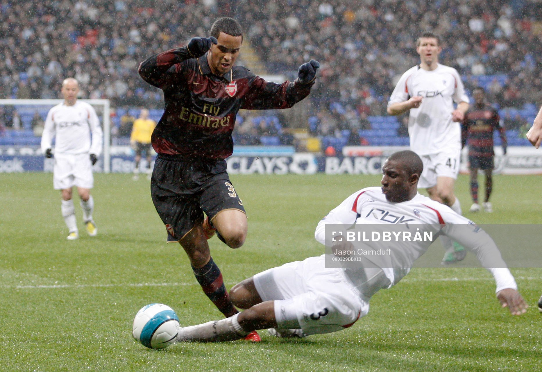  Jlloyd Samuel, Bolton och Theo Walcott, Arsenal