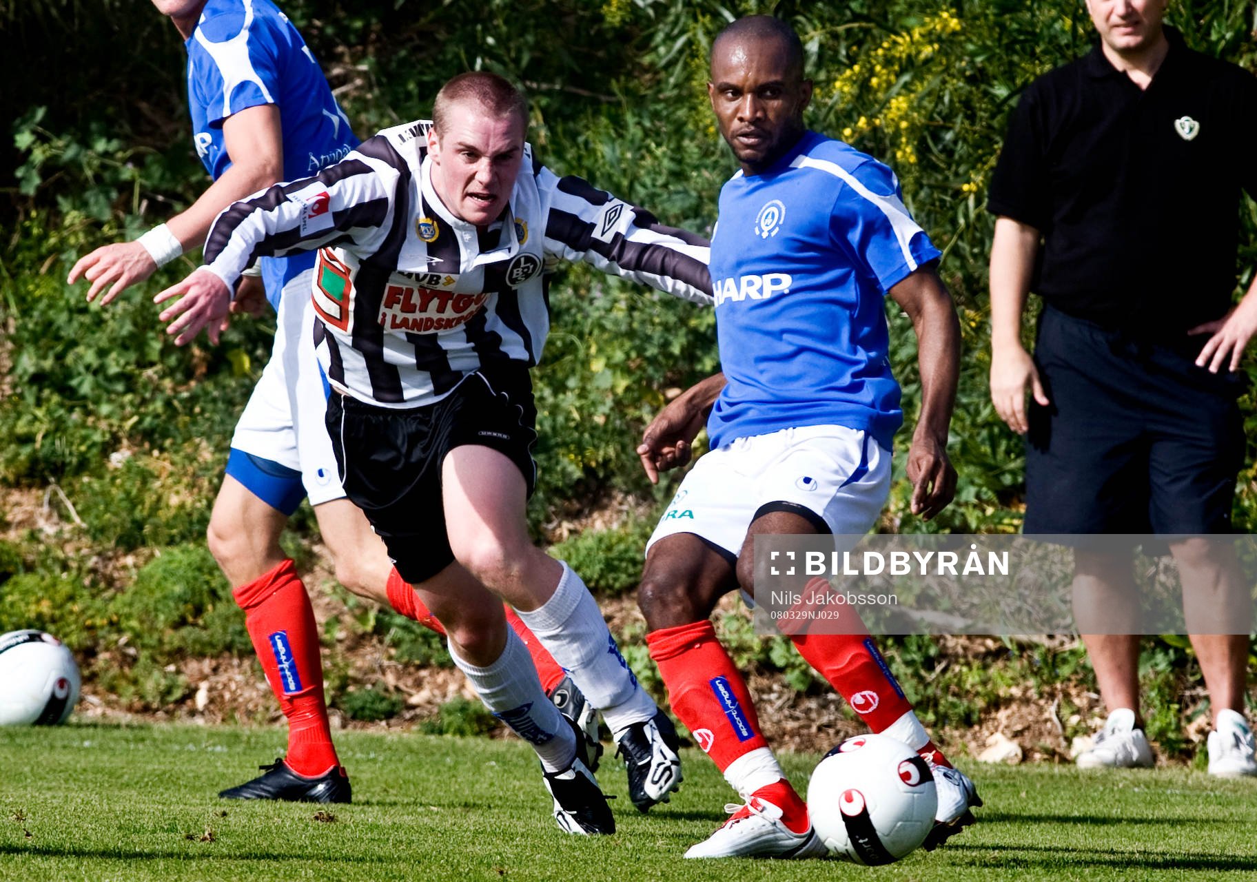 Christoffer Carlsson, Landskrona, Blaise Mbemba, Åtvidaberg