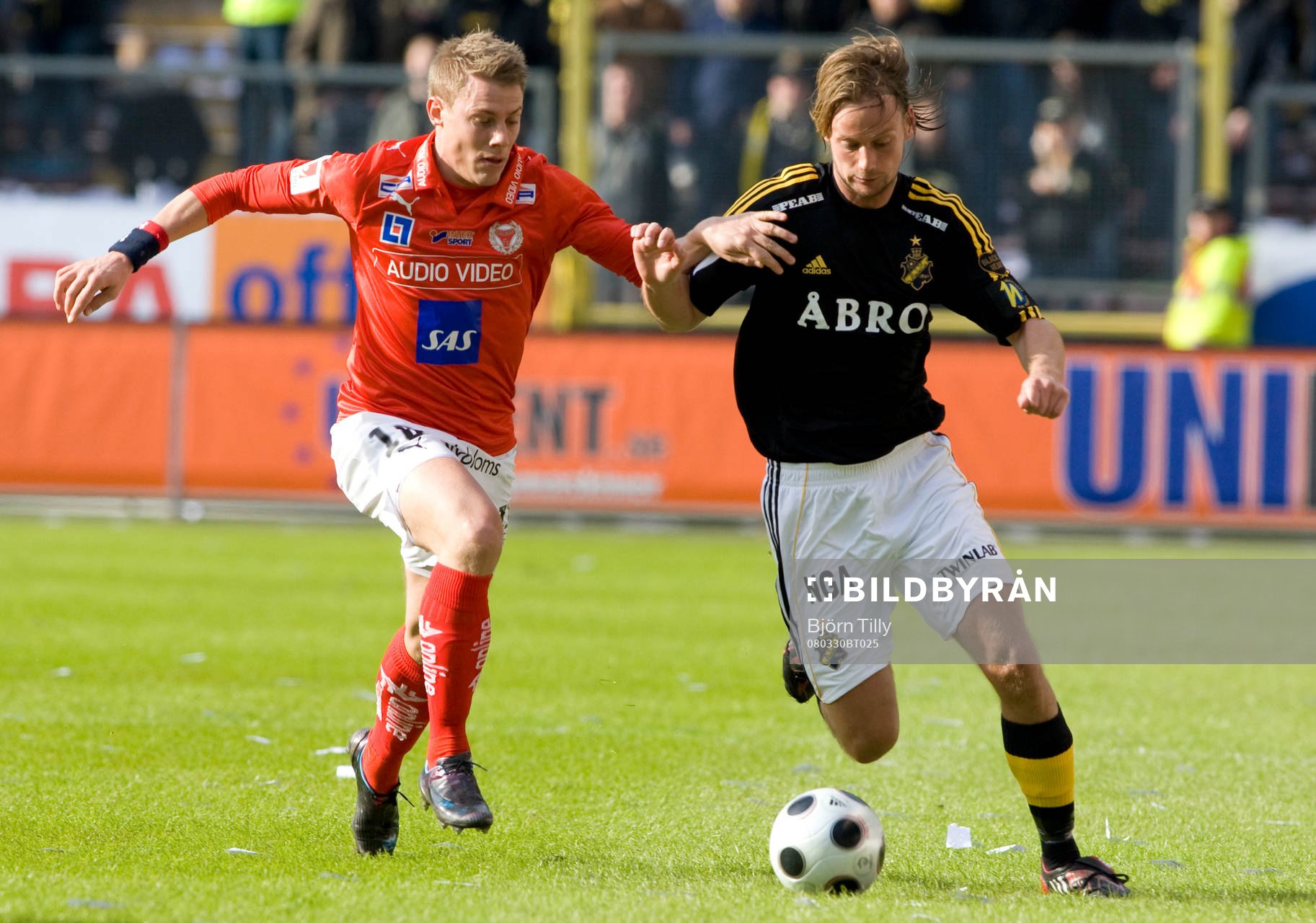  Patrik Ingelsten, Kalmar och Patrik Karlsson, AIK.