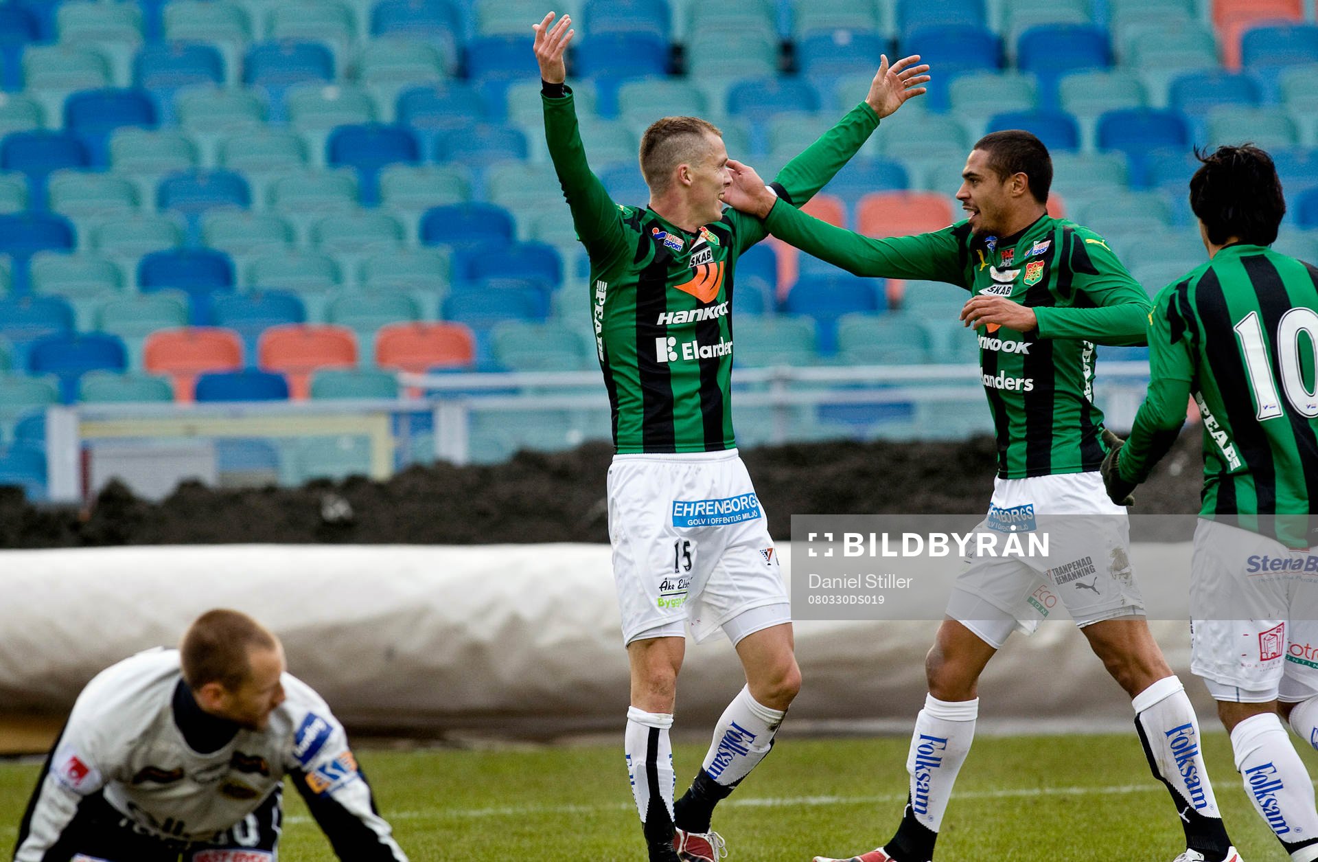 Fredrik Lungren kvitterar till 1-1 för Gais