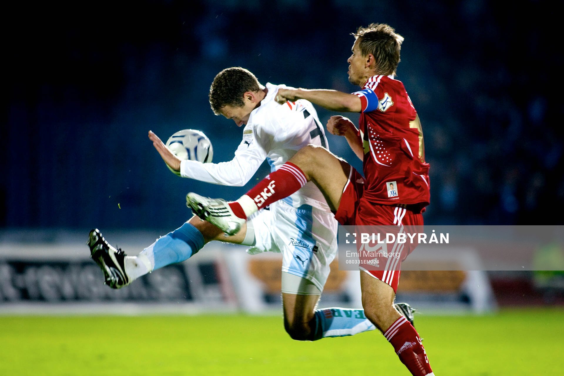 Jonatan Johansson, MFF och Niclas Alexandersson, Göteborg