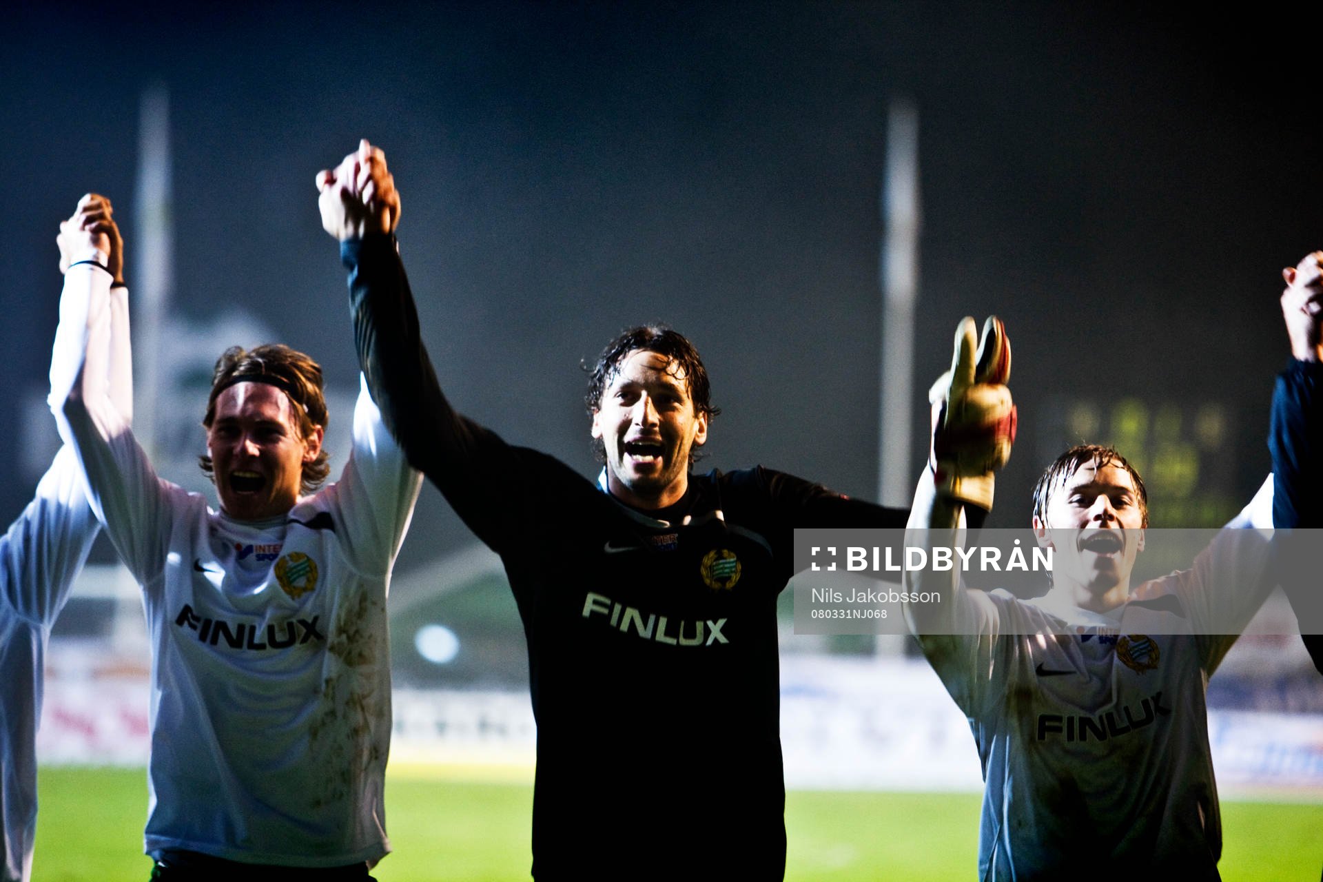 Rami Shaaban, målvakt, Hammarby, jubel