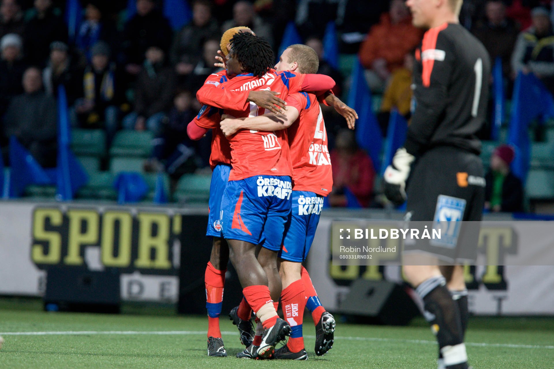 Christoffer Andersson, Helsingborg 0-2 (Jubel)