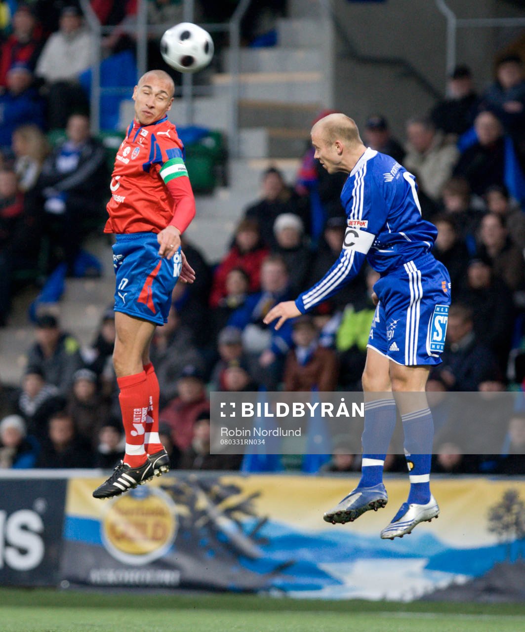 Henrik Larsson, Helsingborg och Stefan Ålander, Sundsvall